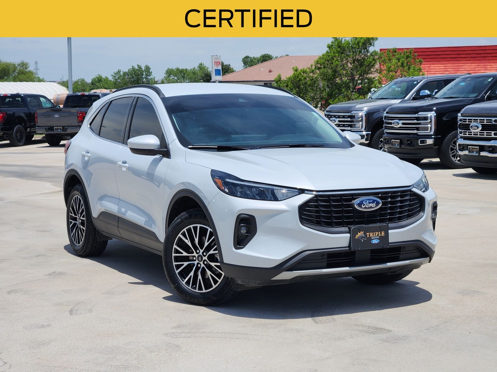 Silver Metallic 2025 Ford Escape Hybrid Plug-in SUV / Crossover Front-Wheel Drive Continuously Variable Transmission