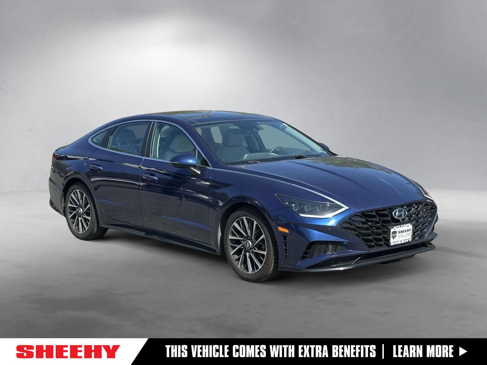 Blue (Stormy Sea) 2020 Hyundai Sonata Limited FWD Sedan Front-Wheel Drive 8-Speed Automatic Overdrive
