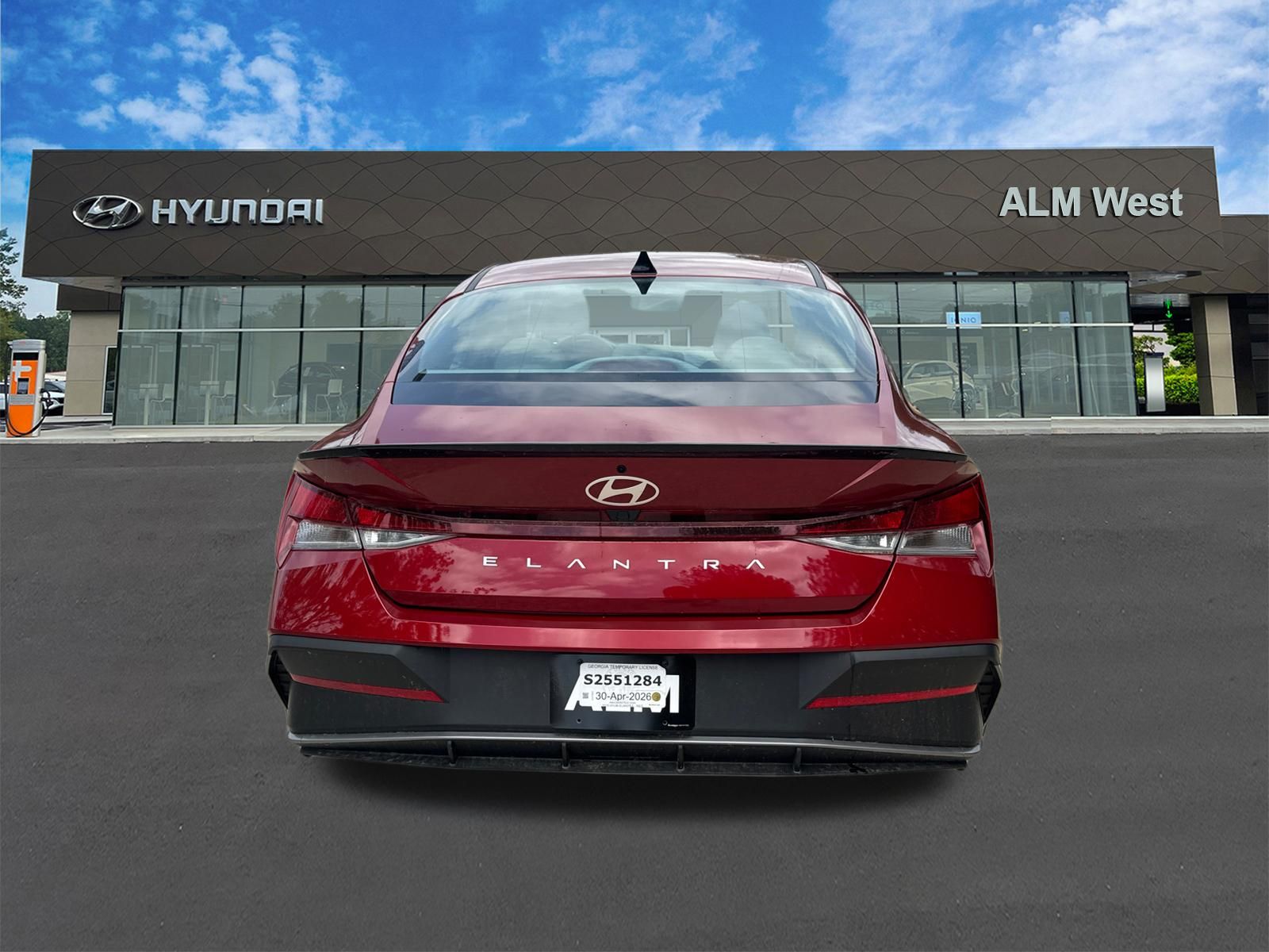Certified Used 2025 Red Hyundai SEL Sport image 6