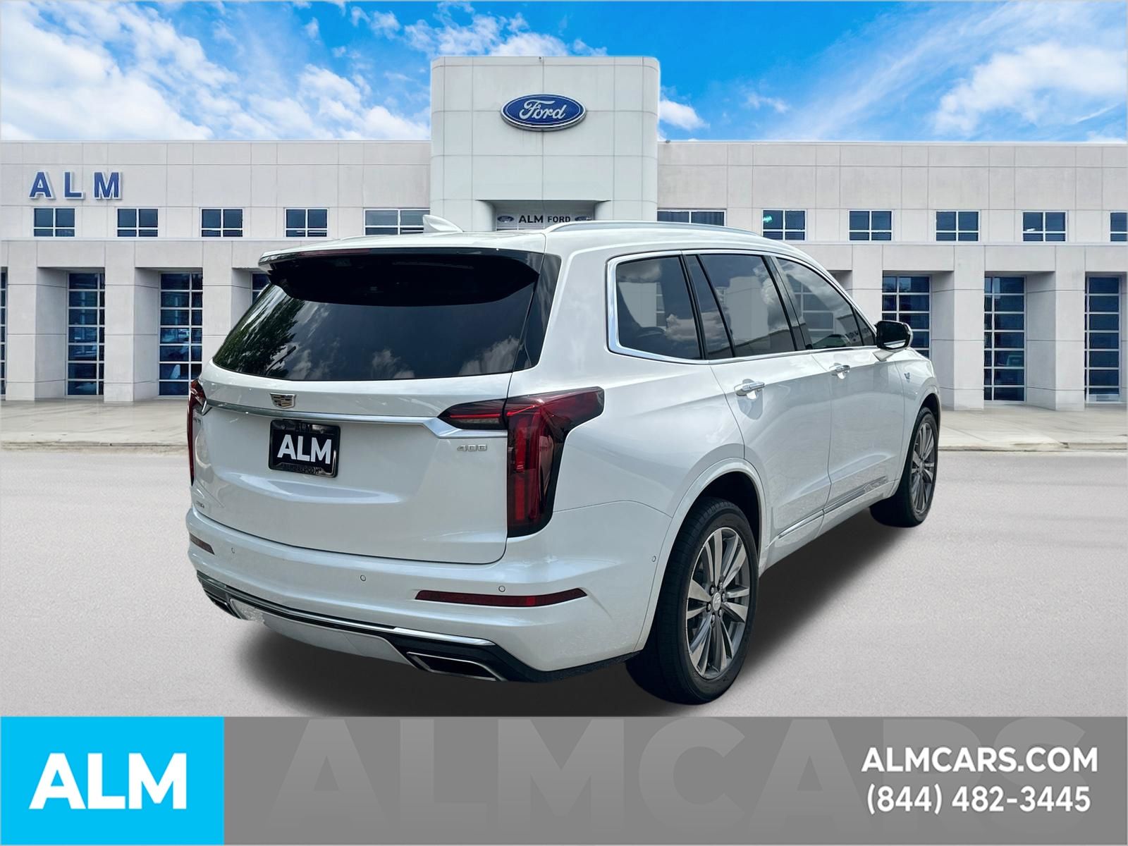 Used 2021 White Cadillac Premium Luxury image 5