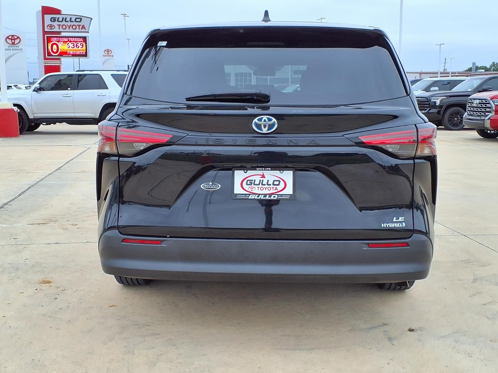 2022 Toyota Sienna LE Black at Joe Myers Mazda Kia