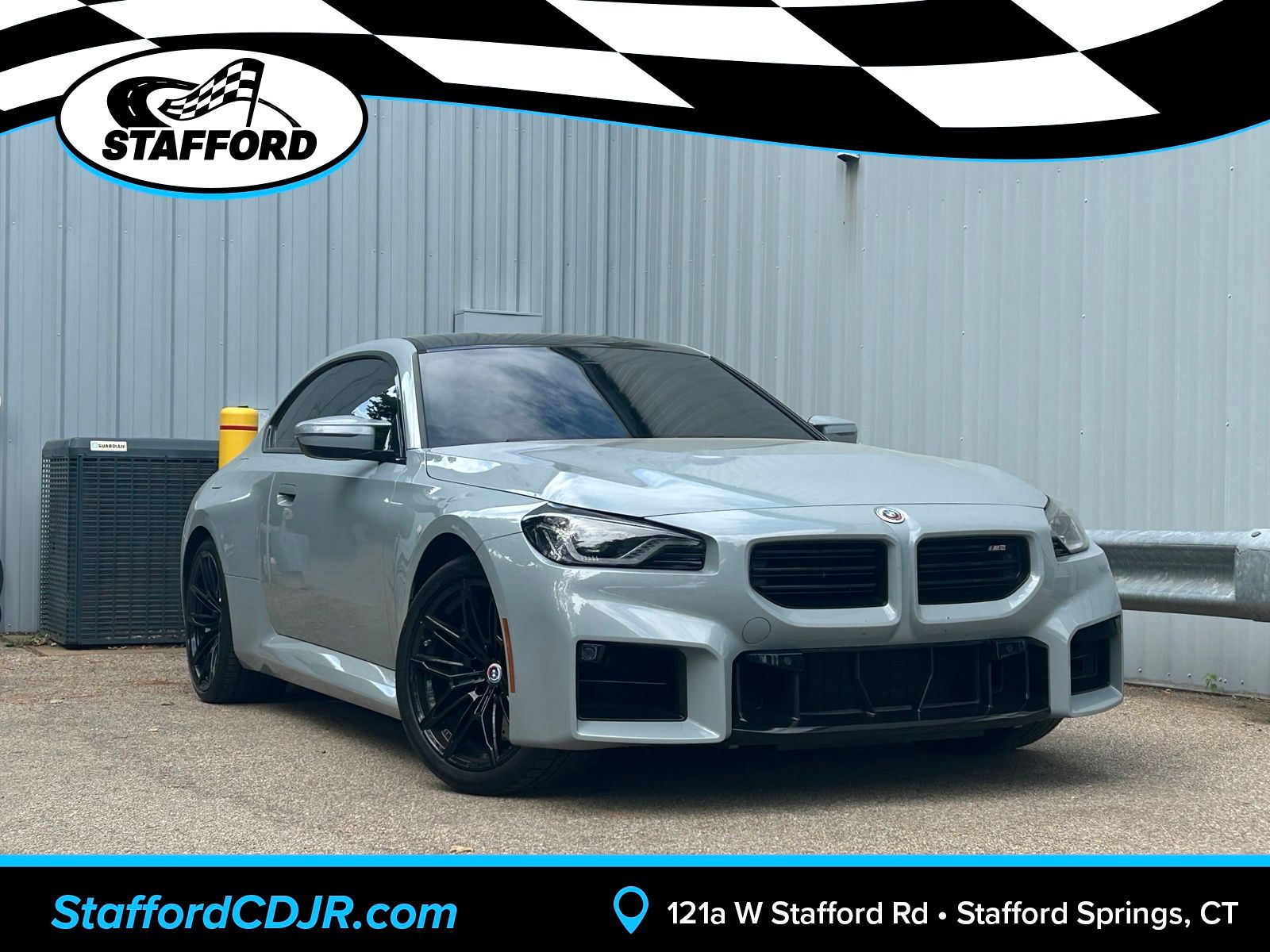 Brooklyn Gray Metallic 2023 BMW M2 Coupe Rear-Wheel Drive 6-Speed Manual