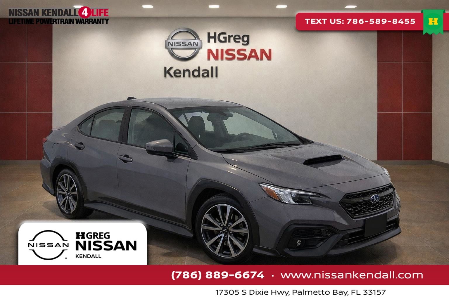 Magnetite Gray Metallic 2022 Subaru WRX Sedan All-Wheel Drive 6-Speed Manual