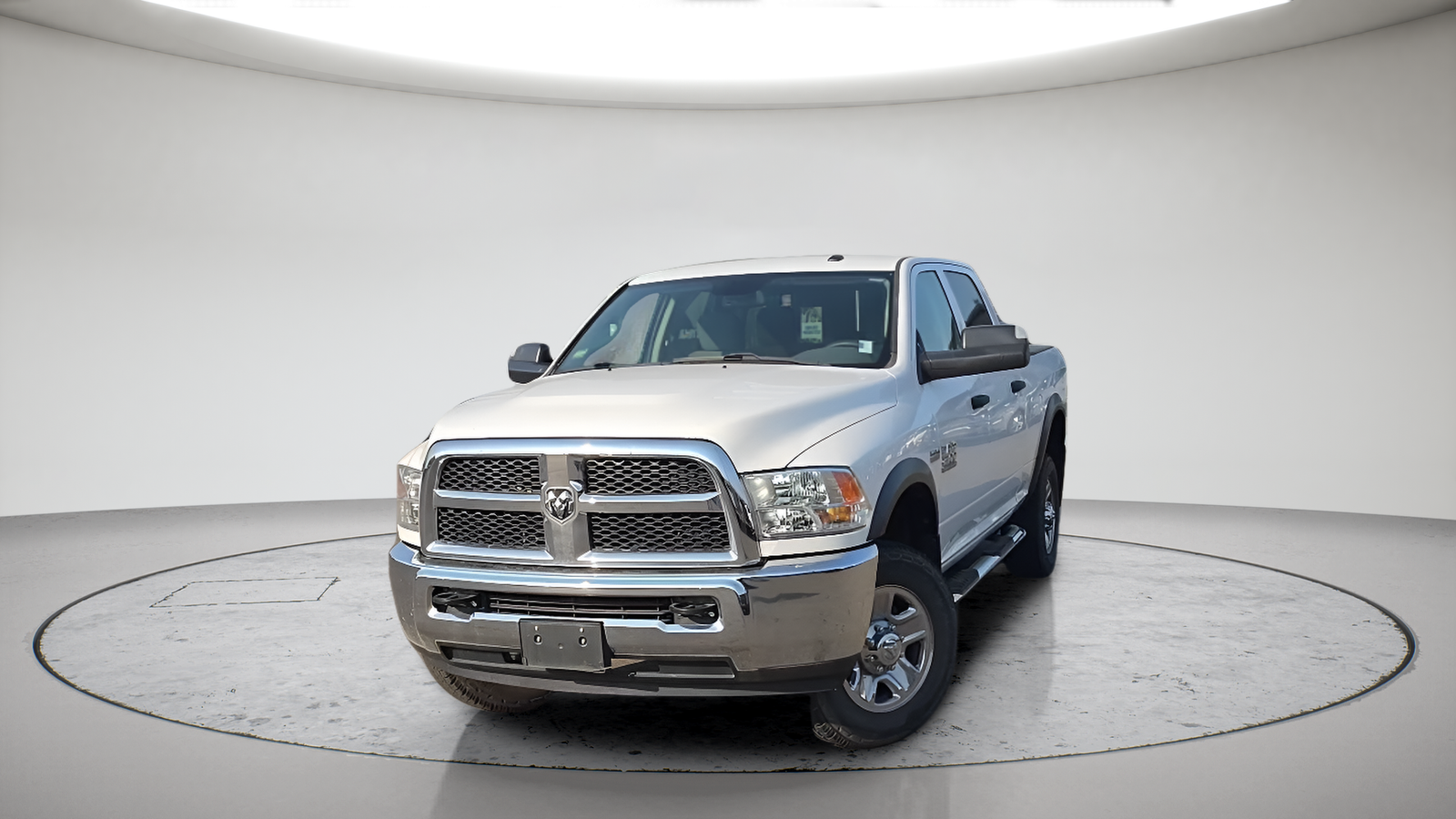 Bright White Clearcoat 2018 RAM 2500 Pickup Truck Four-Wheel Drive 6-Speed Automatic