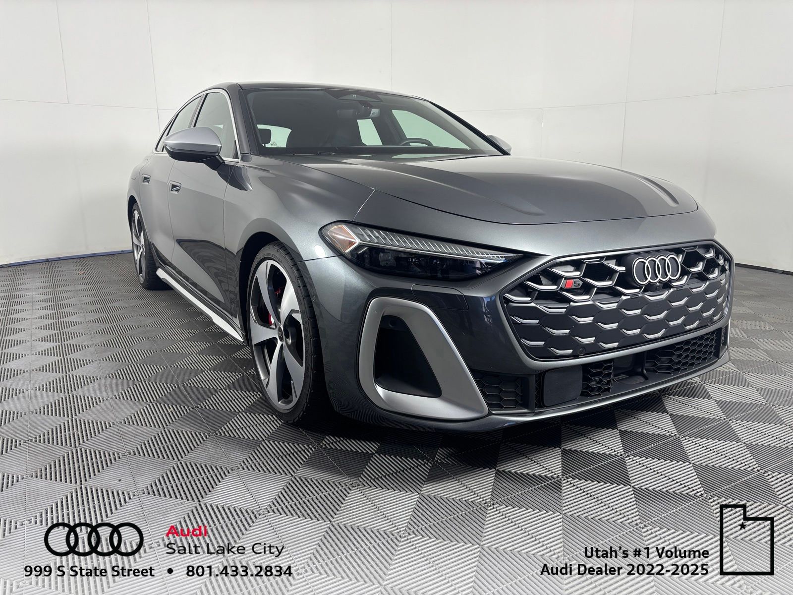 Daytona Gray Metallic 2025 Audi S5 Sedan All-Wheel Drive 7-Speed Automatic