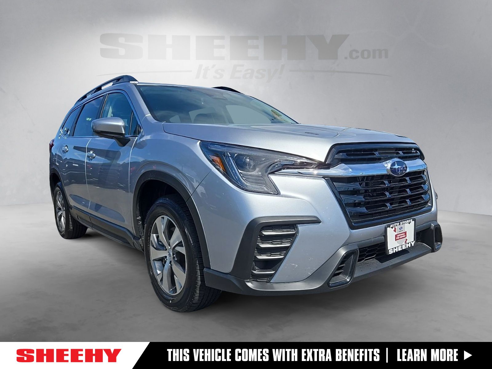 Ice Silver Metallic 2025 Subaru Ascent SUV / Crossover All-Wheel Drive Continuously Variable Transmission
