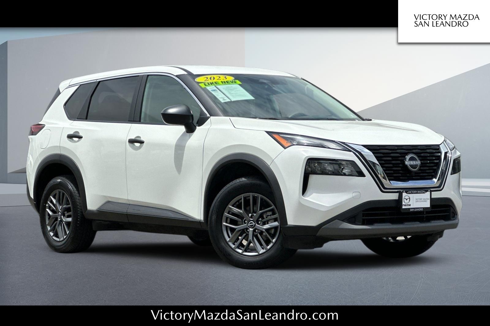 Glacier White 2023 Nissan Rogue SUV / Crossover All-Wheel Drive Continuously Variable Transmission