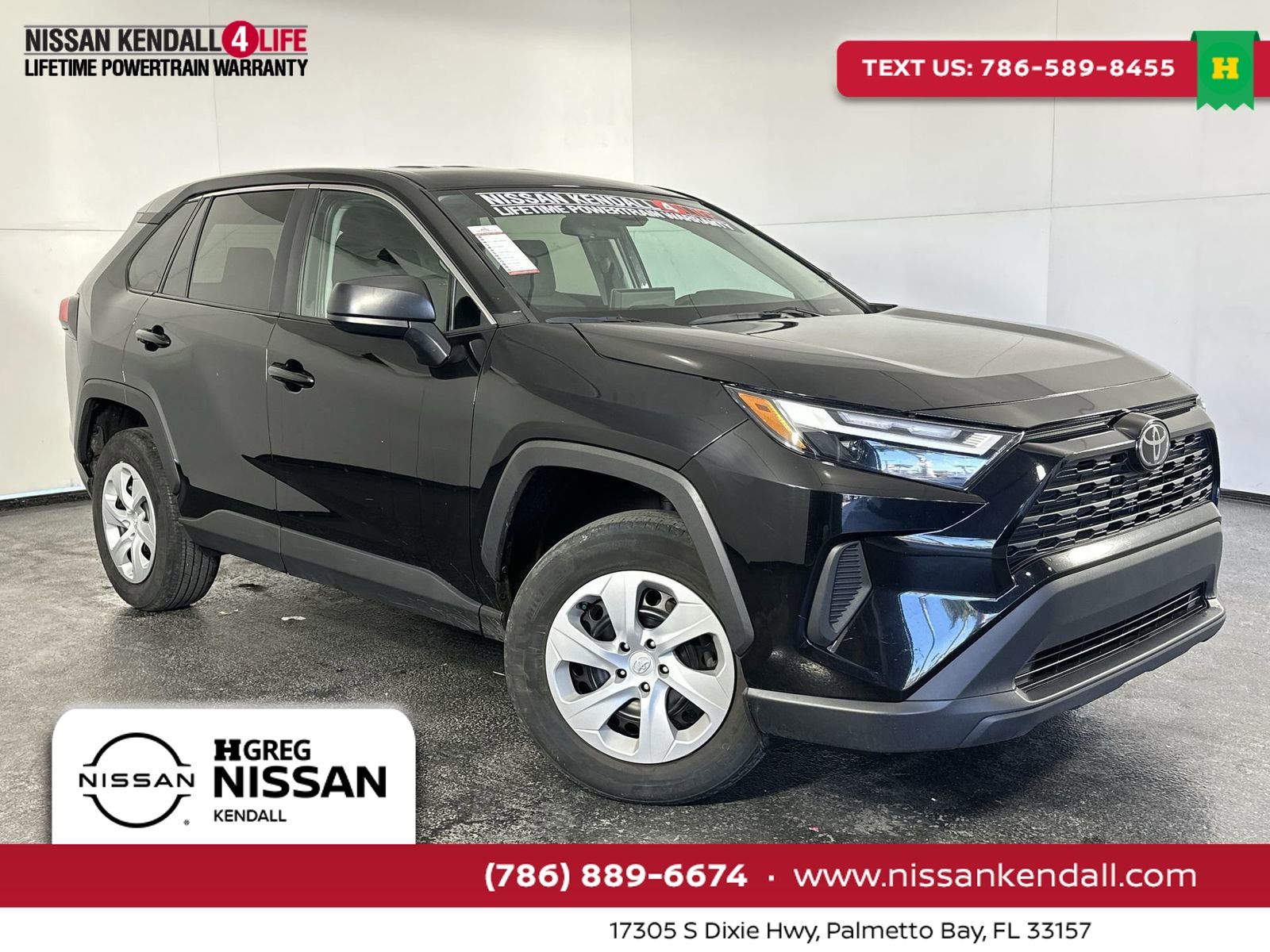 Midnight Black Metallic 2024 Toyota RAV4 LE FWD SUV / Crossover Front-Wheel Drive 8-Speed Automatic