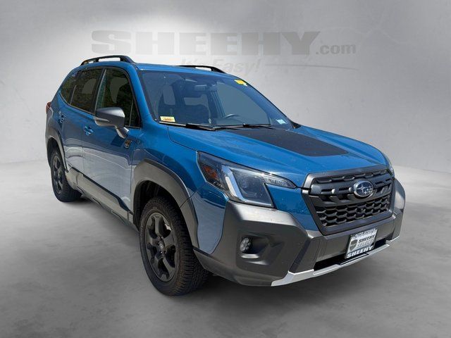 Used 2024 Blue Subaru Wilderness image 2