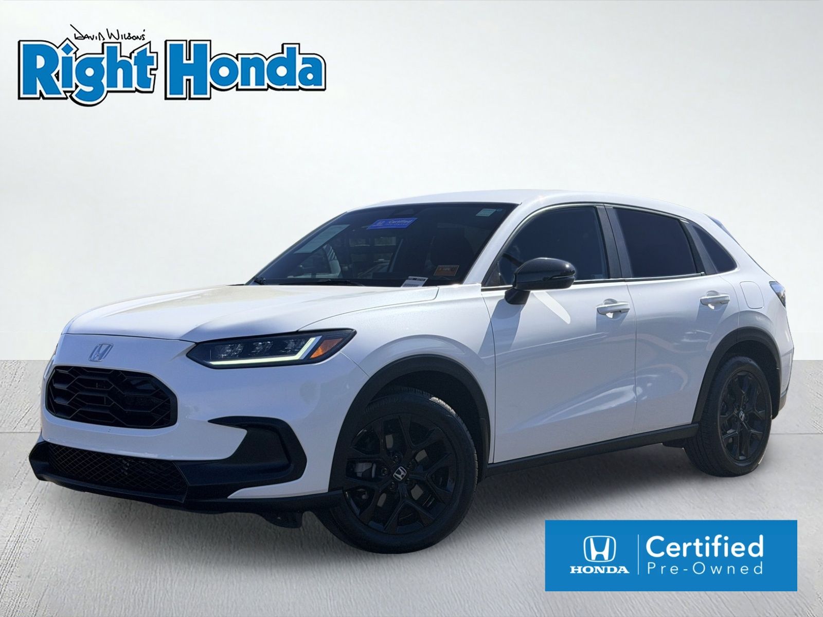 Platinum White Pearl 2024 Honda HR-V Sport FWD SUV / Crossover Front-Wheel Drive Continuously Variable Transmission