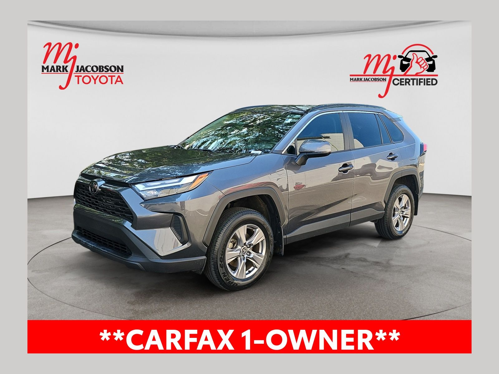 Magnetic Gray Metallic 2023 Toyota RAV4 SUV / Crossover Front-Wheel Drive 8-Speed Automatic