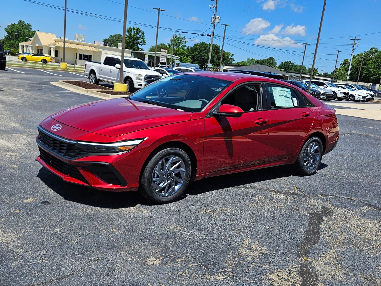 New 2025 Red Hyundai Blue image 3