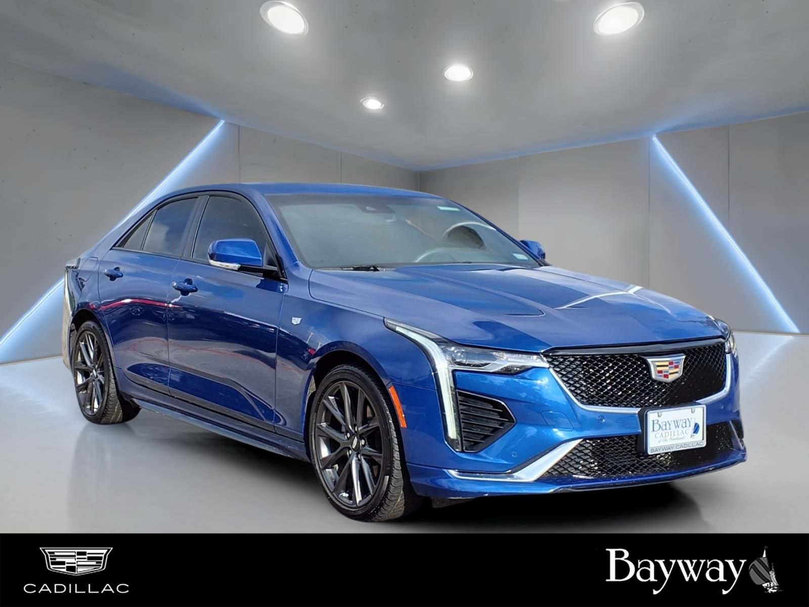 2025 Cadillac CT4 Sport Blue at Bayway Cadillac of The Woodlands