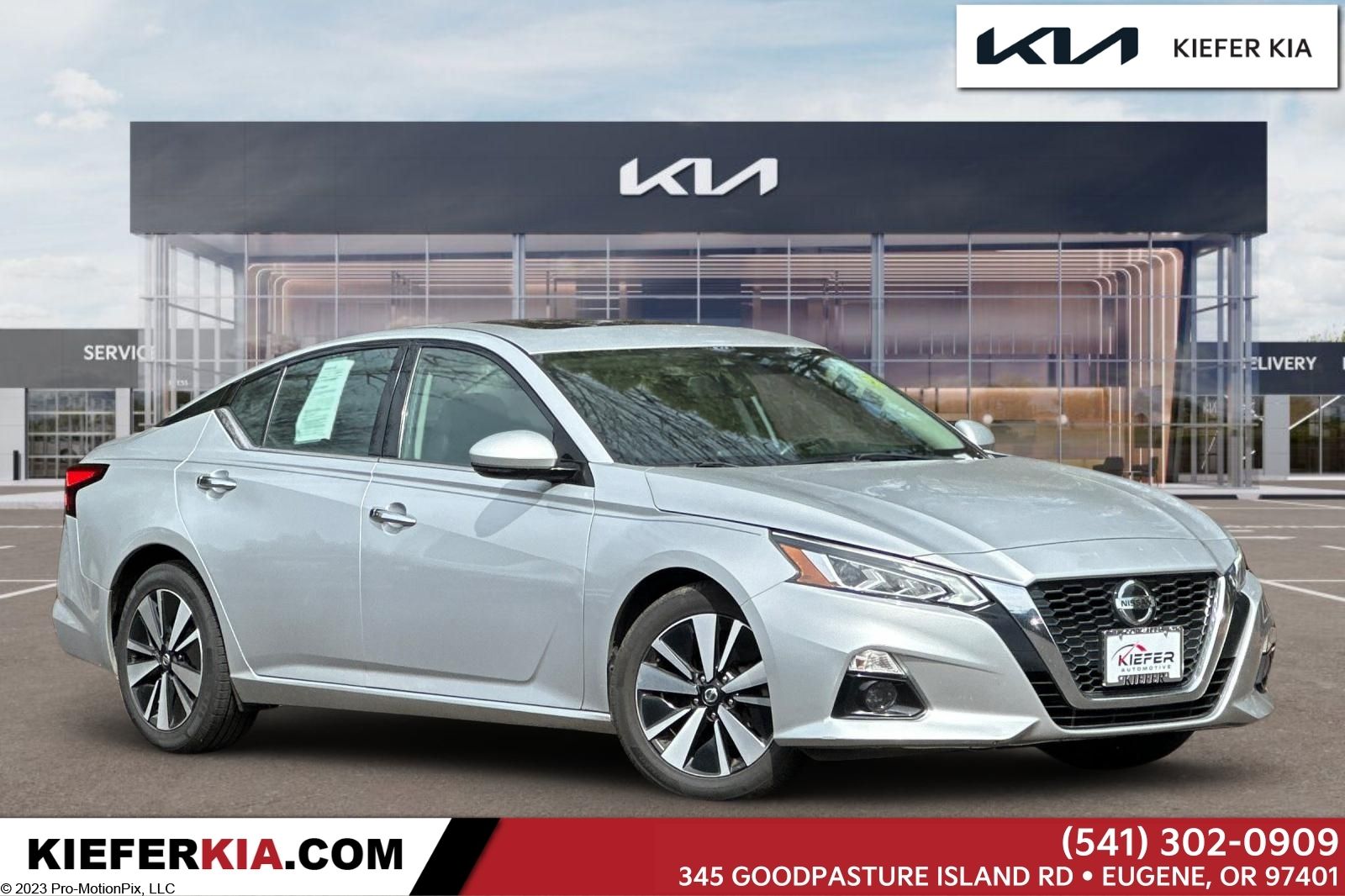 Brilliant Silver Metallic 2020 Nissan Altima 2.5 SL FWD Sedan Front-Wheel Drive Continuously Variable Transmission