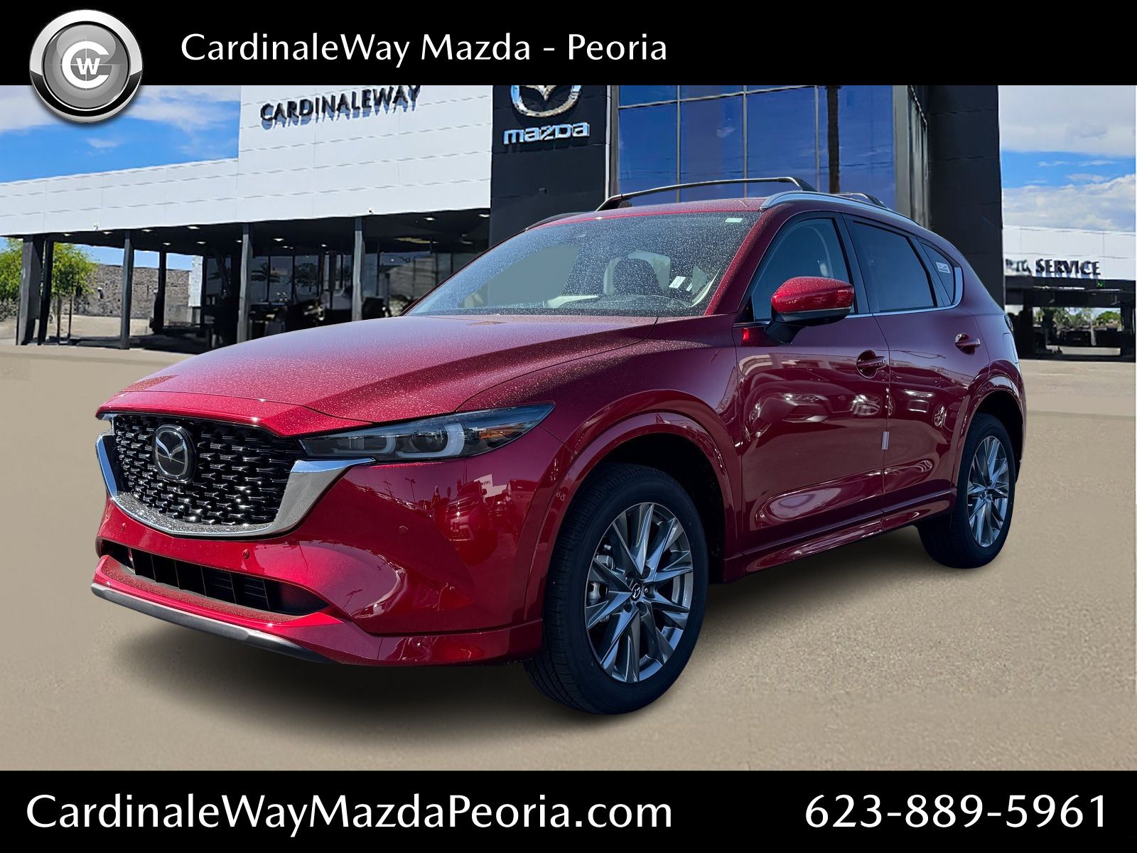 Soul Red Crystal Metallic 2025 Mazda CX-5 SUV / Crossover All-Wheel Drive 6-Speed Automatic
