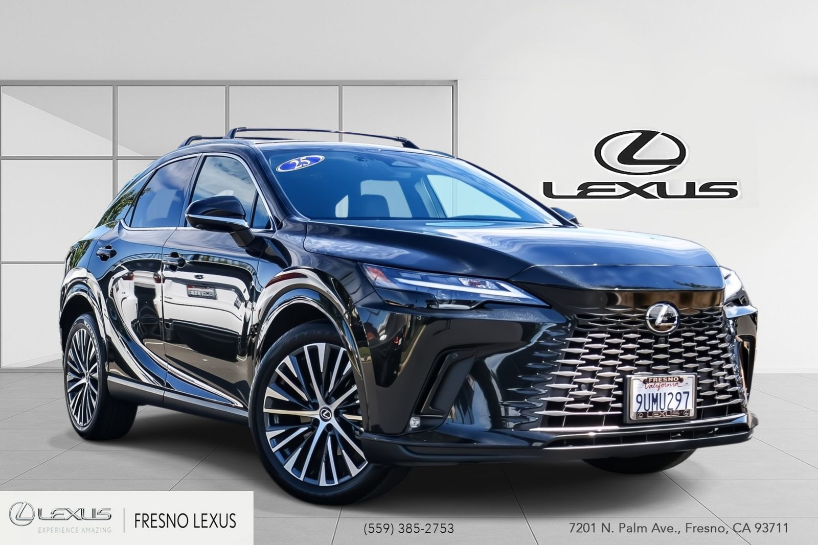 Black (Caviar) 2025 Lexus RX SUV / Crossover All-Wheel Drive 8-Speed Automatic