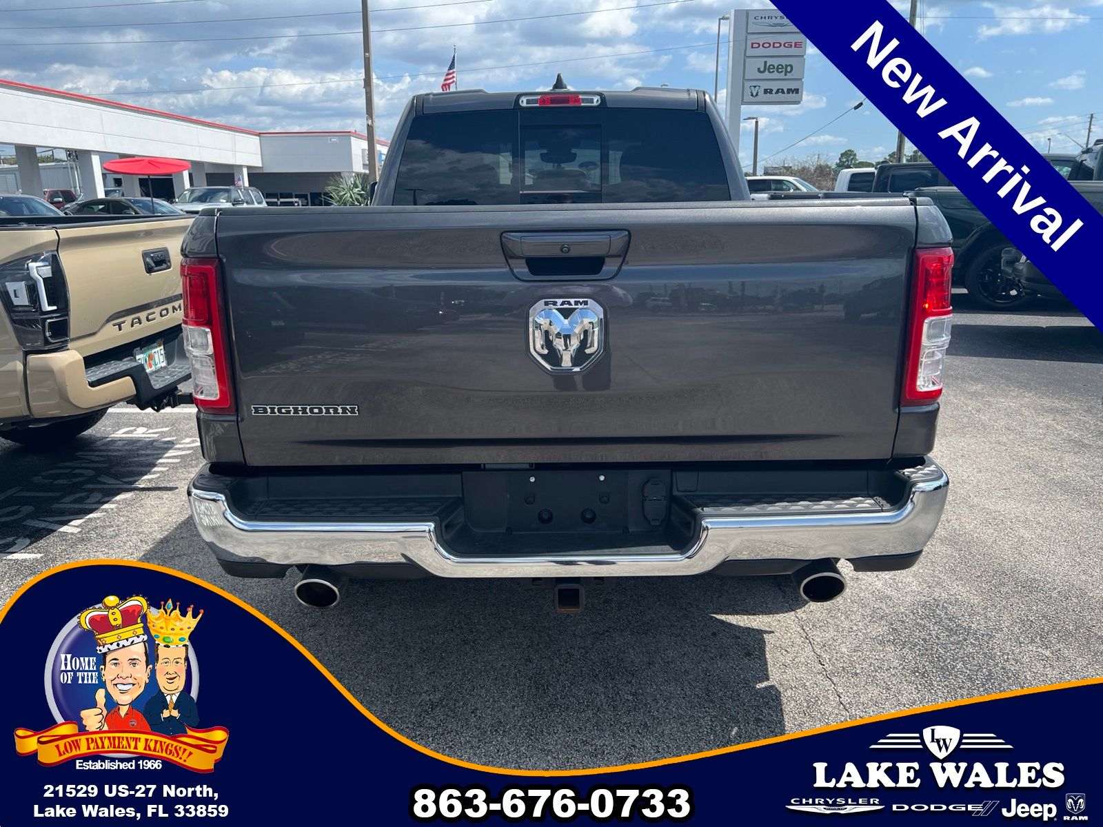 2021 Crystal Metallic Ram 1500 Big Horn/Lone Star RWD Truck