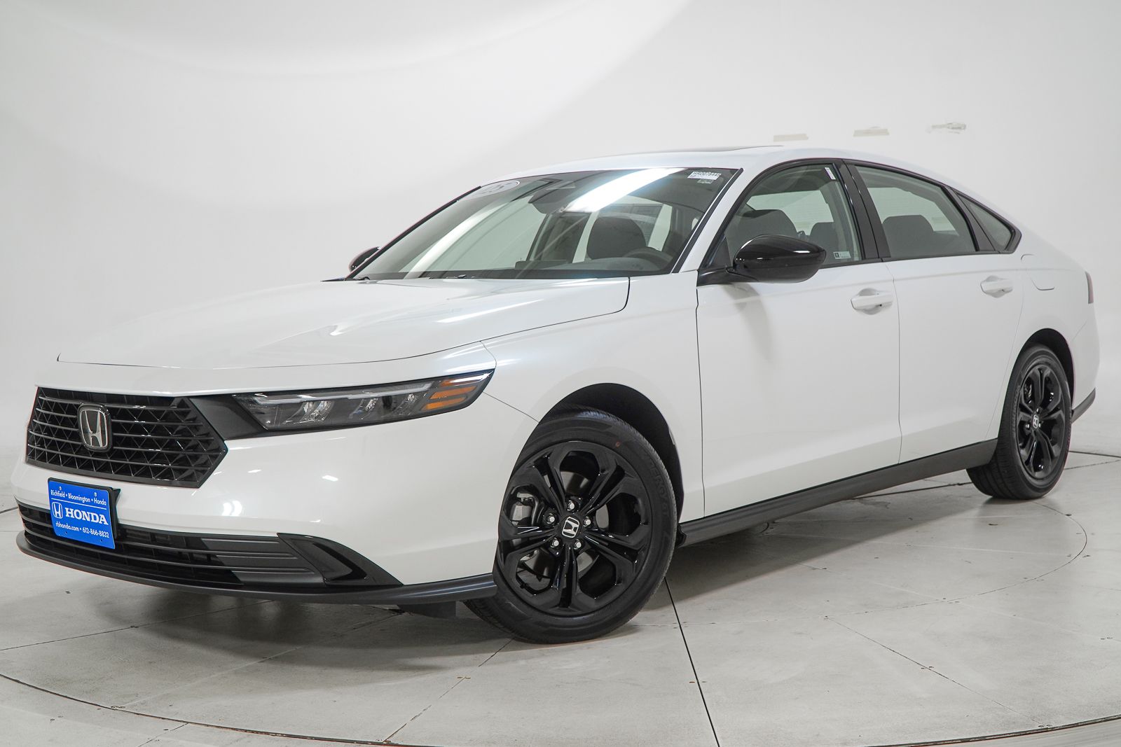 Platinum White Pearl 2025 Honda Accord Sedan Front-Wheel Drive Continuously Variable Transmission