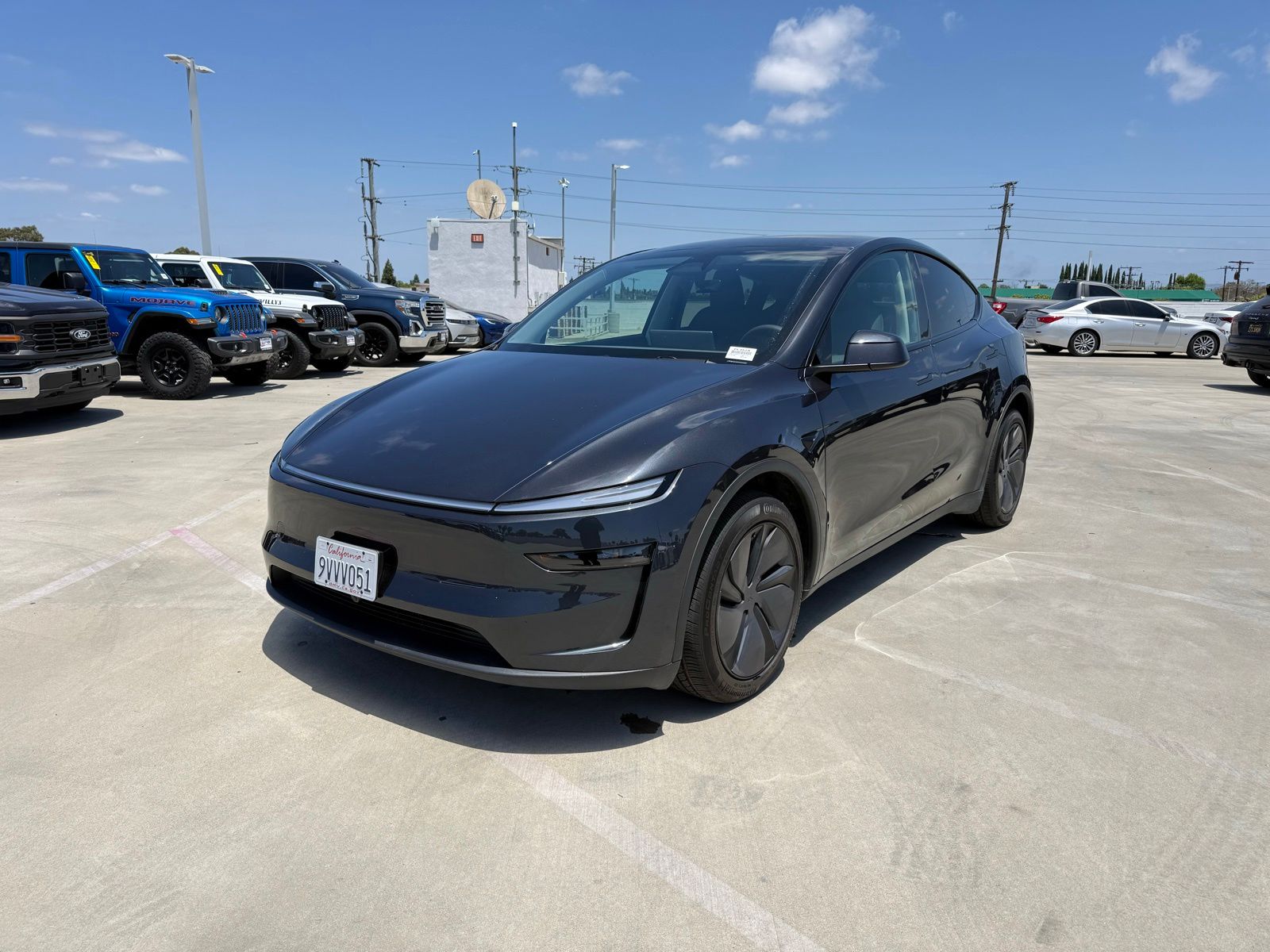 Gray 2026 Tesla Model Y Premium AWD SUV / Crossover All-Wheel Drive 1-Speed Automatic