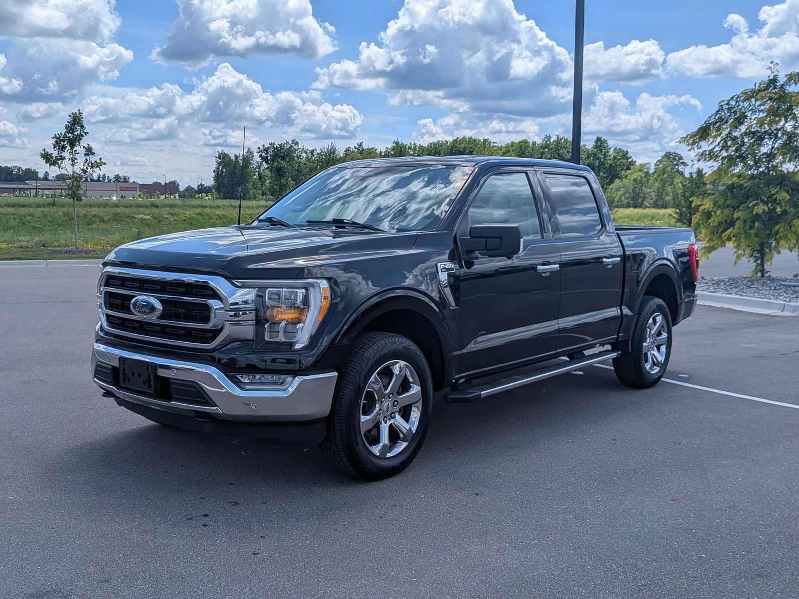 Black Metallic 2023 Ford F-150 Pickup Truck Four-Wheel Drive Automatic