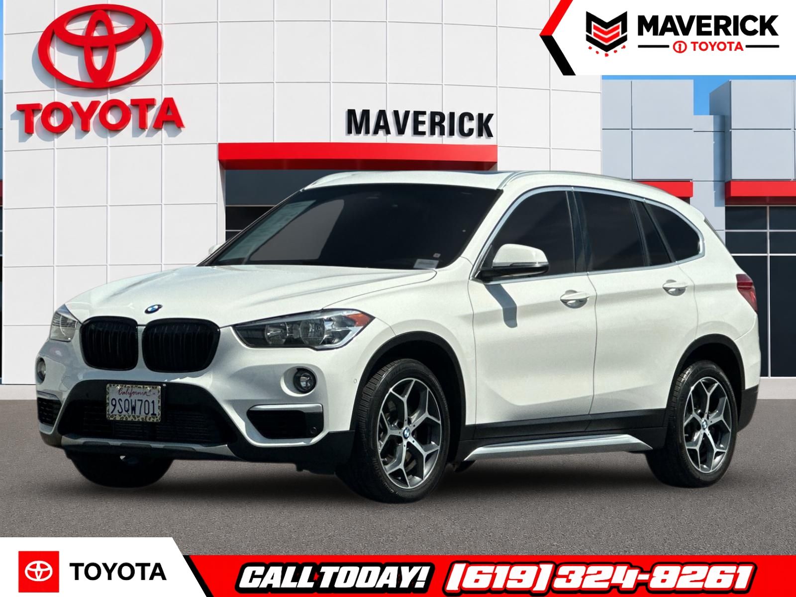 Alpine White 2019 BMW X1 SUV / Crossover Front-Wheel Drive 8-Speed Automatic