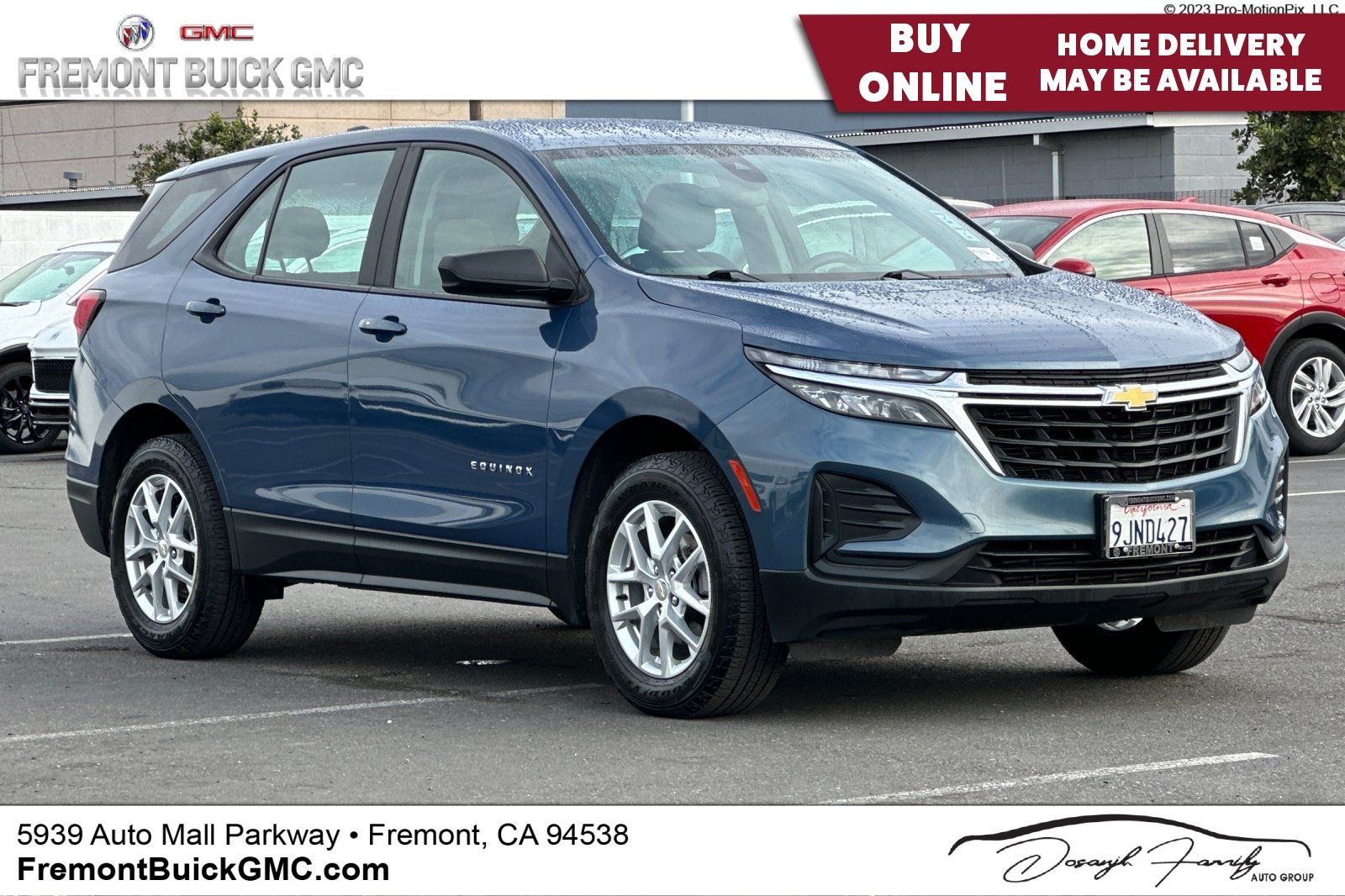 Lakeshore Blue Metallic 2024 Chevrolet Equinox LS AWD with 1FL SUV / Crossover Four-Wheel Drive 6-Speed Automatic Overdrive