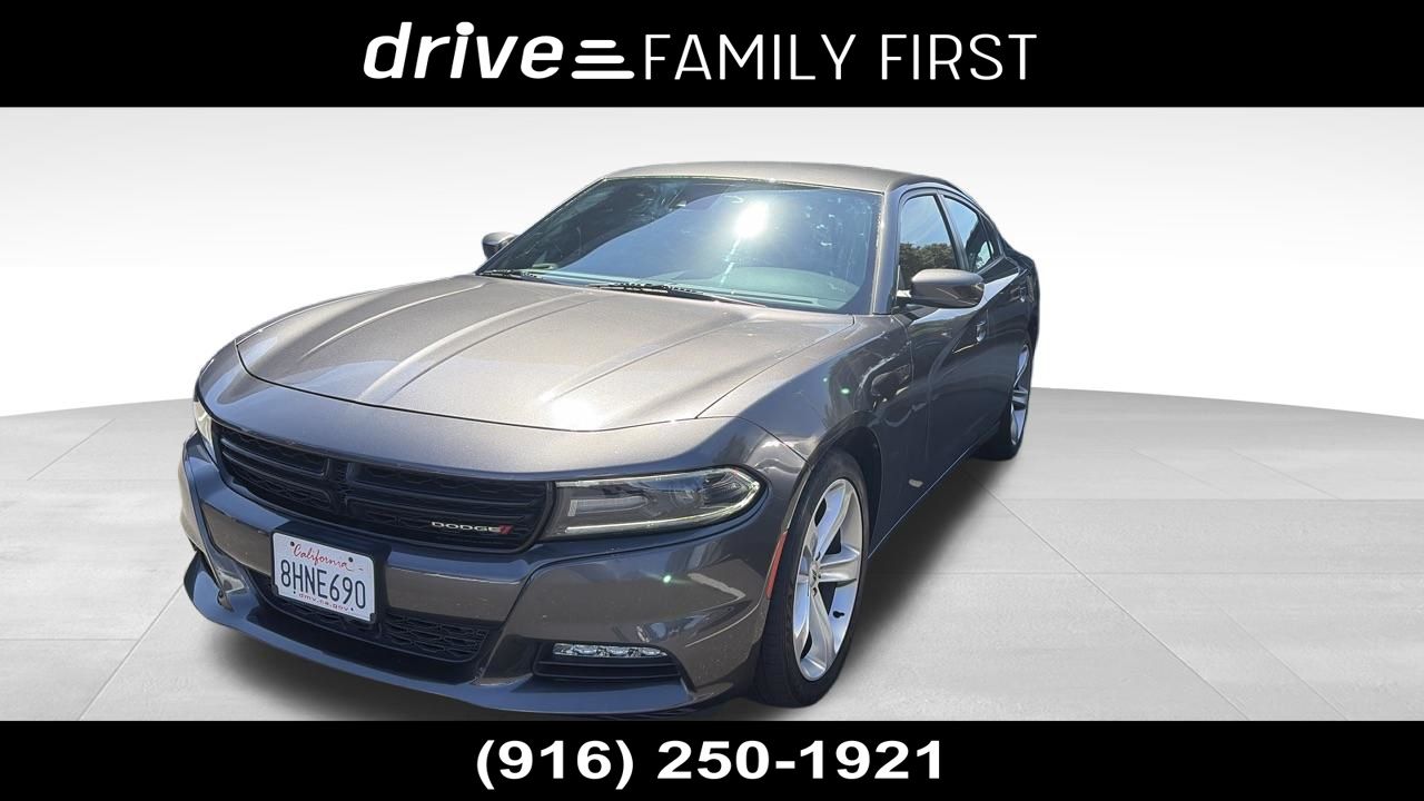 Gray (Granite Crystal Metallic Clearcoat) 2018 Dodge Charger Sedan Rear-Wheel Drive 8-Speed Automatic