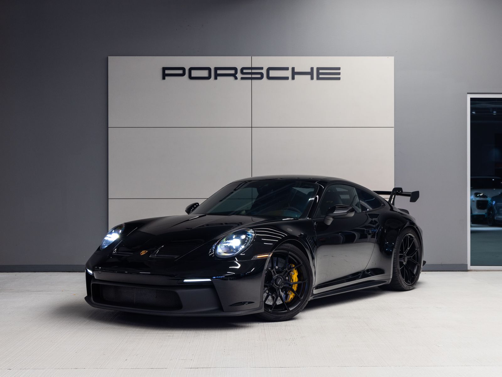 Black 2022 Porsche 911 Coupe Rear-Wheel Drive 7-Speed Automatic