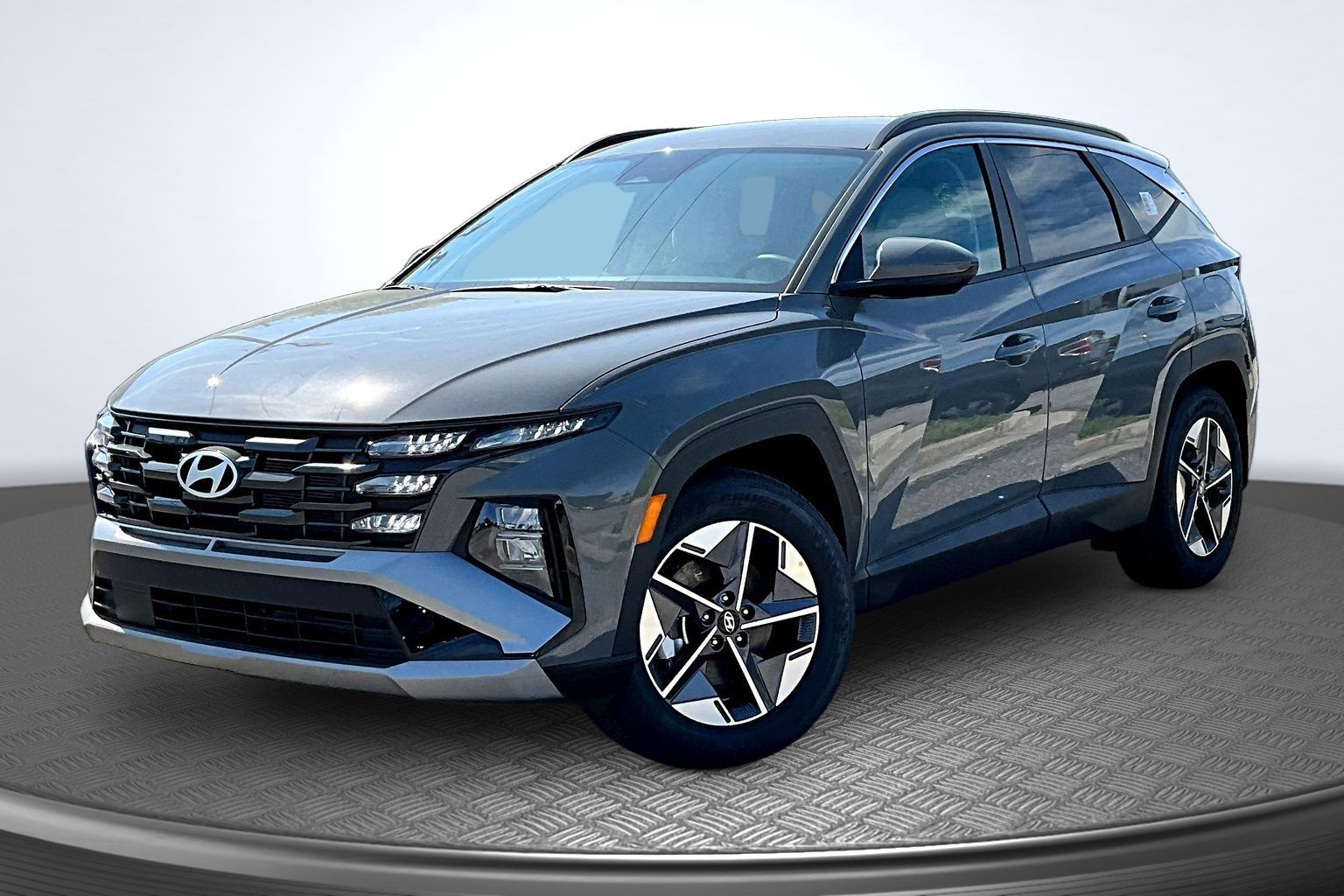 Hampton Gray 2026 Hyundai Tucson SUV / Crossover All-Wheel Drive 8-Speed Automatic