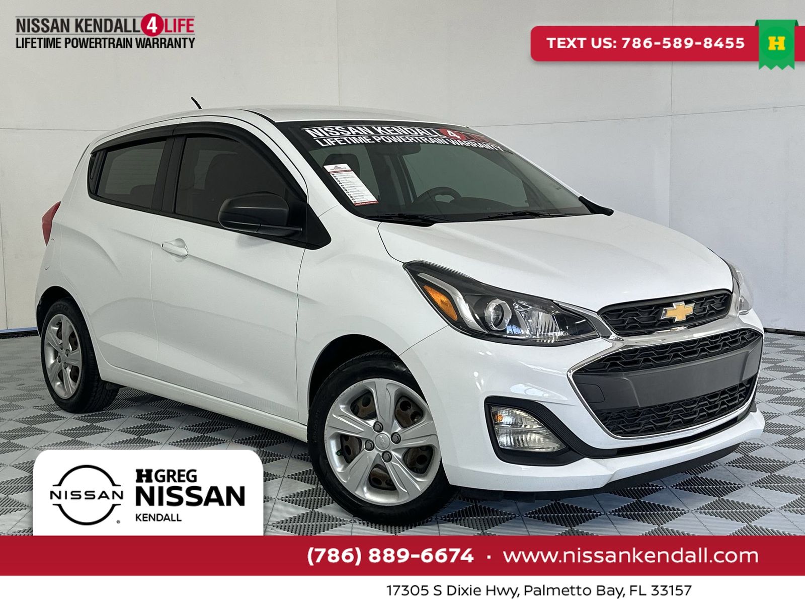 Summit White 2021 Chevrolet Spark LS FWD Hatchback Front-Wheel Drive 5-Speed Manual