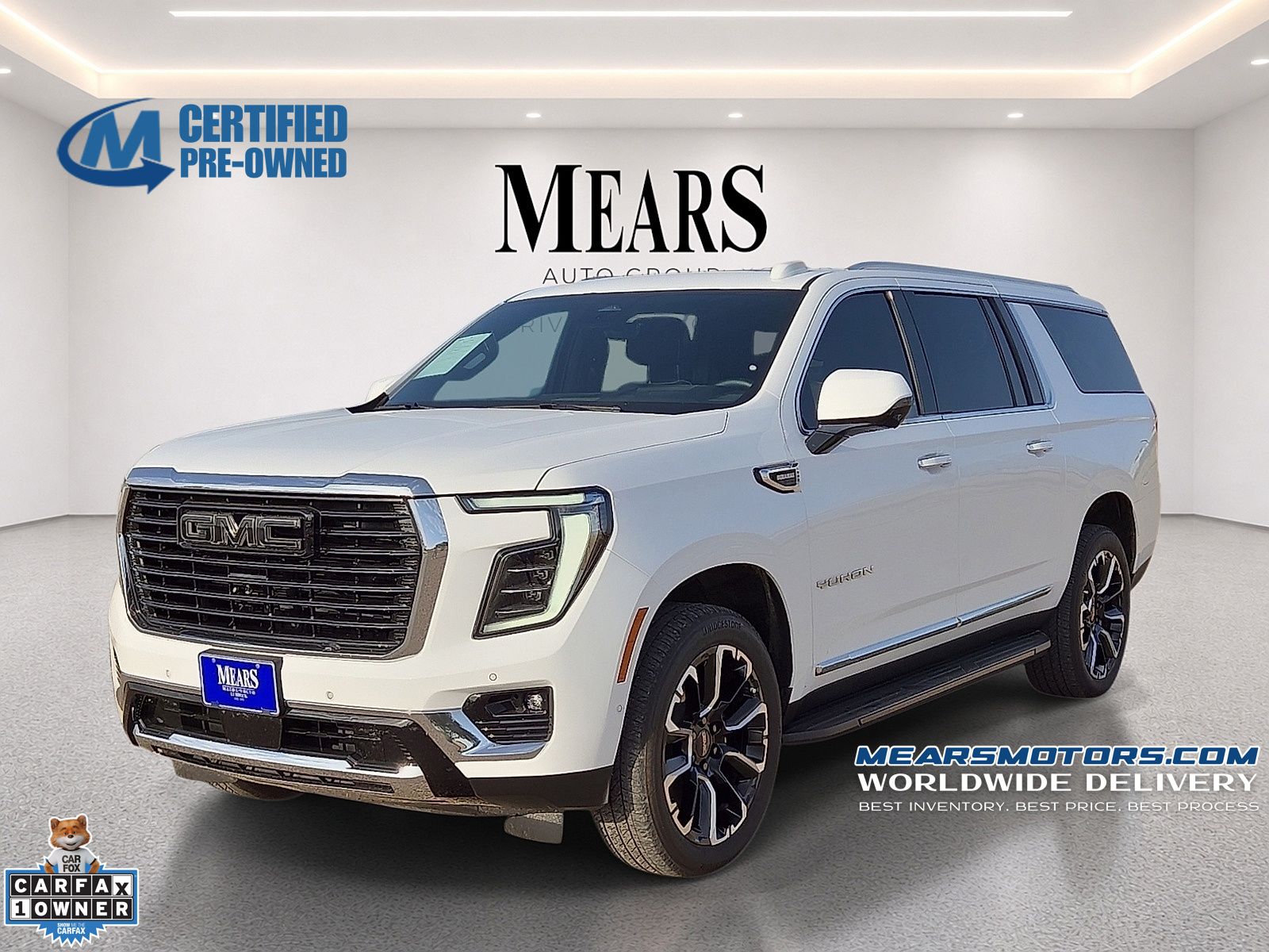 Summit White 2025 GMC Yukon XL SUV / Crossover Four-Wheel Drive