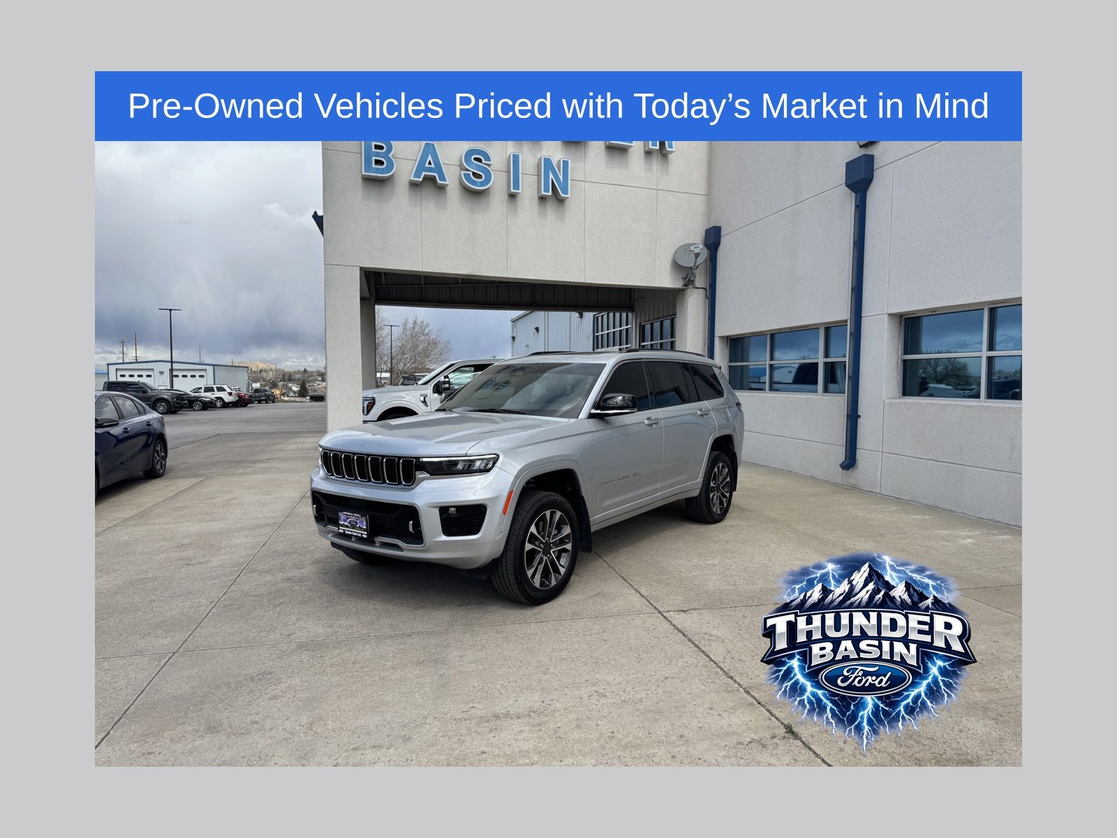 Silver Zynith 2021 Jeep Grand Cherokee L Overland 4WD SUV / Crossover Four-Wheel Drive 8-Speed Automatic