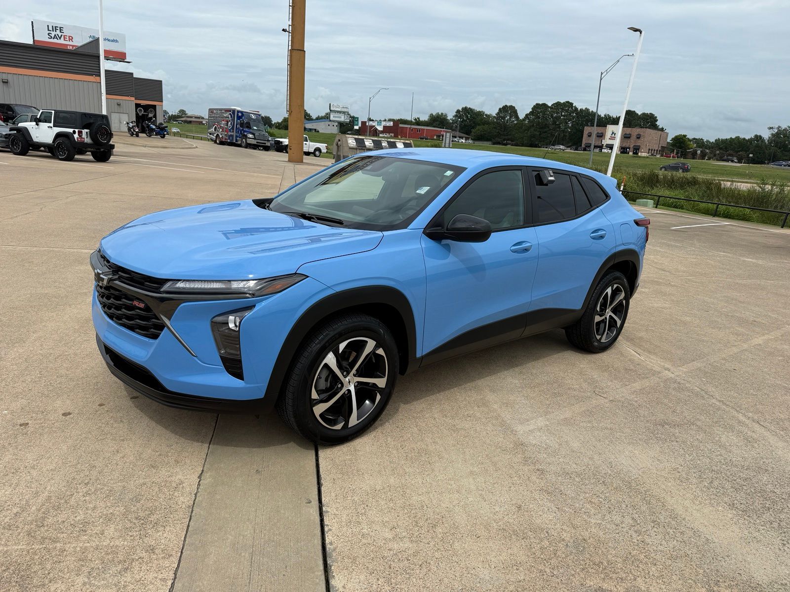 Fountain Blue 2024 Chevrolet Trax SUV / Crossover Front-Wheel Drive 6-Speed Automatic