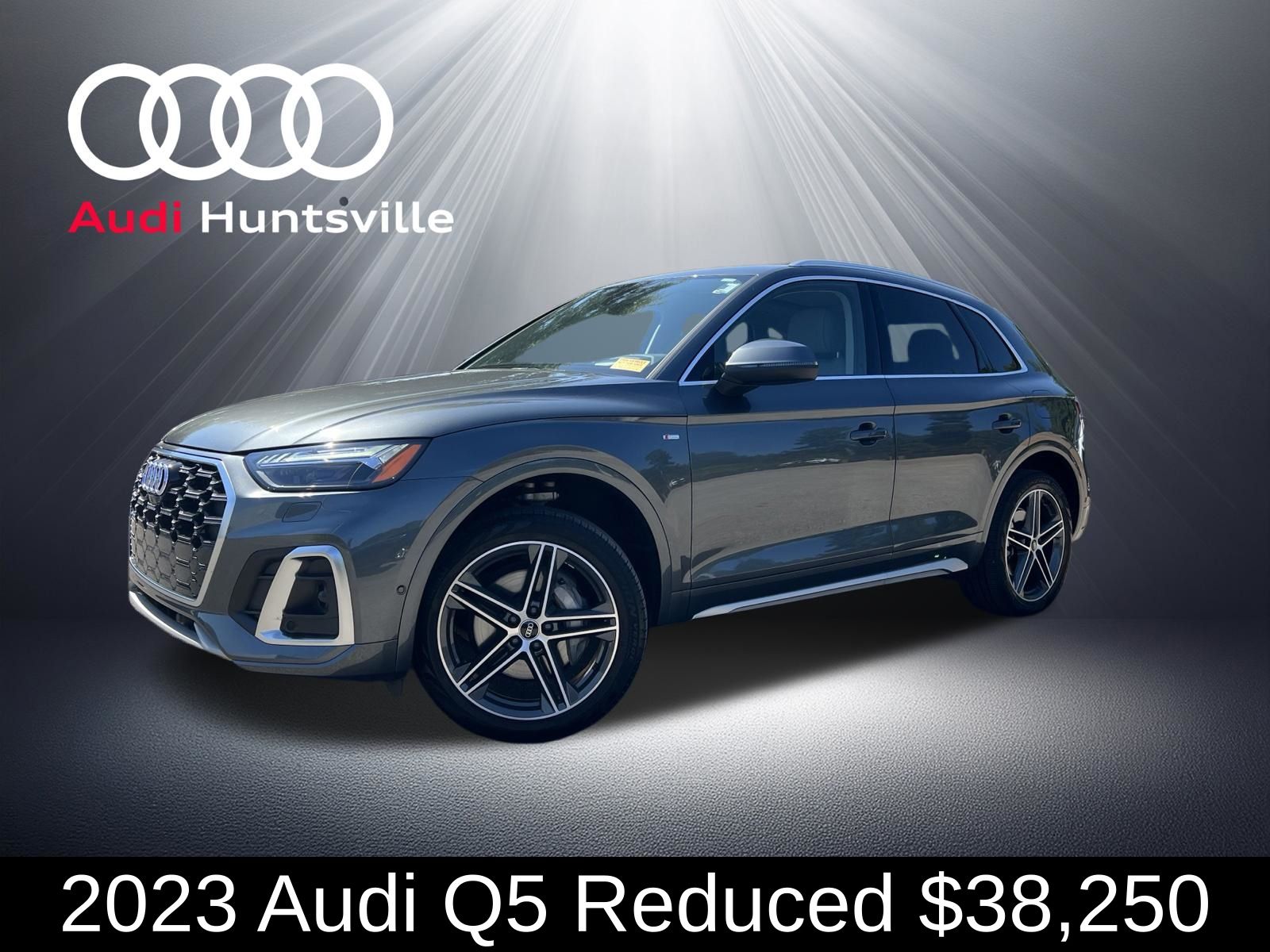 Daytona Gray Pearl Effect 2023 Audi Q5 Hybrid Plug-in SUV / Crossover All-Wheel Drive 7-Speed Automatic
