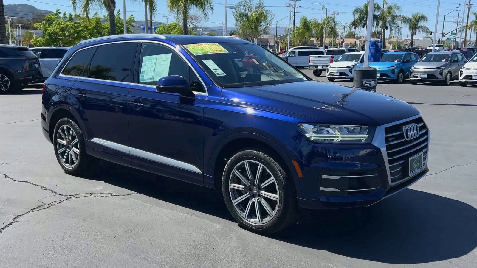used 2019 Audi Q7 car, priced at $18,076