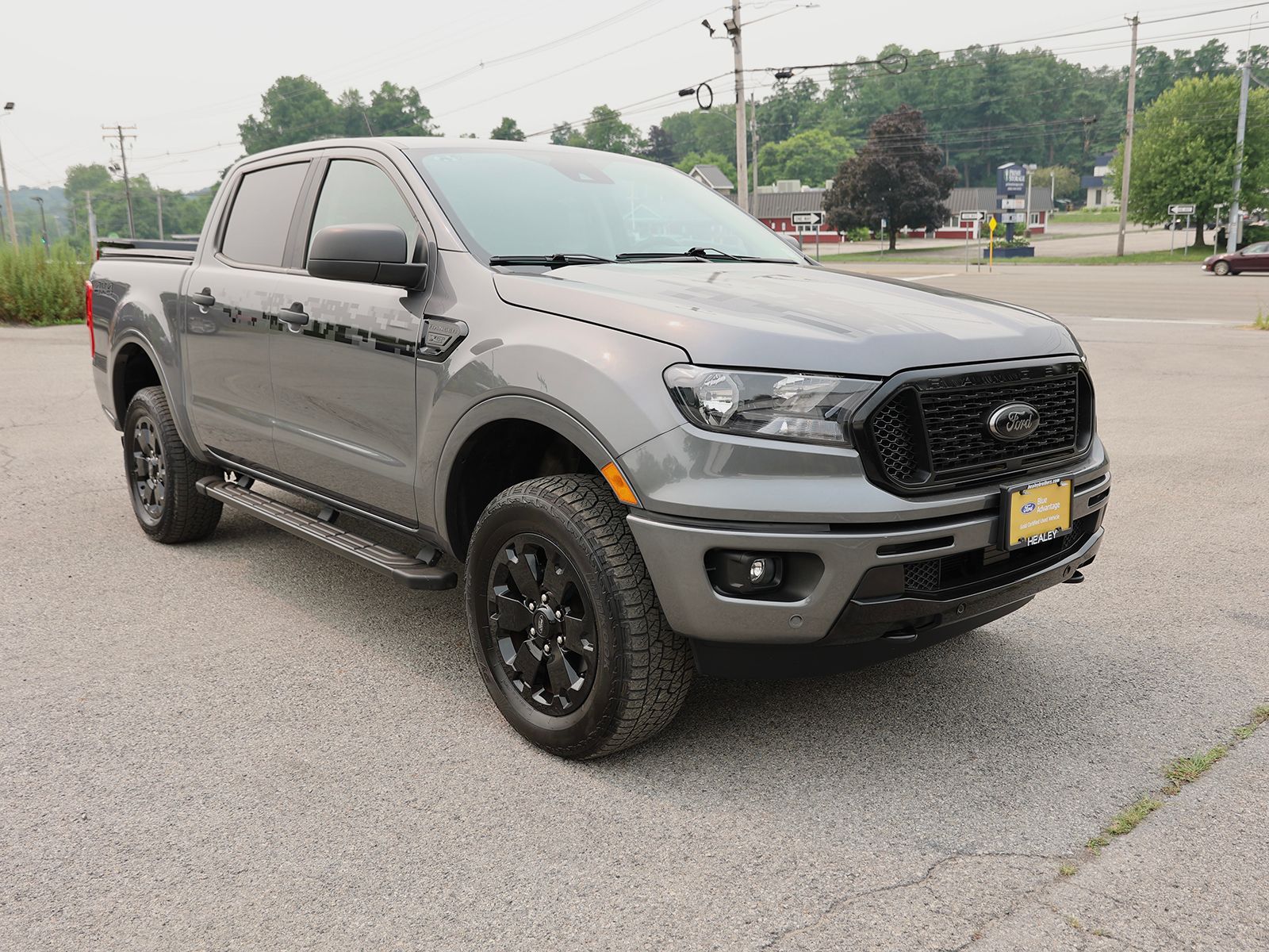 Carbonized Gray Metallic 2023 Ford Ranger Pickup Truck Four-Wheel Drive Automatic