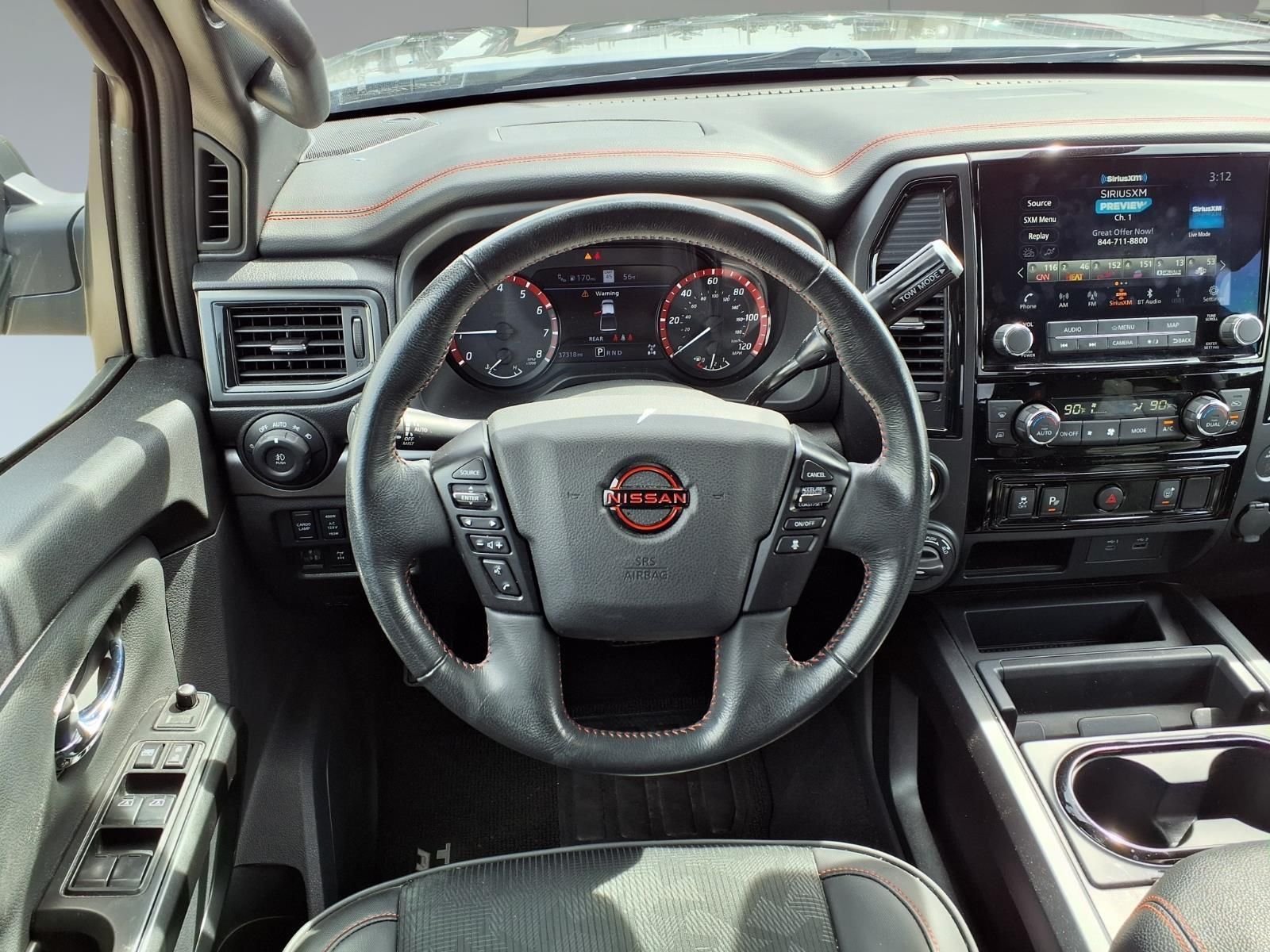 2023 Nissan Titan PRO-4X Gray at Bayshore Chrysler Jeep Dodge Ram