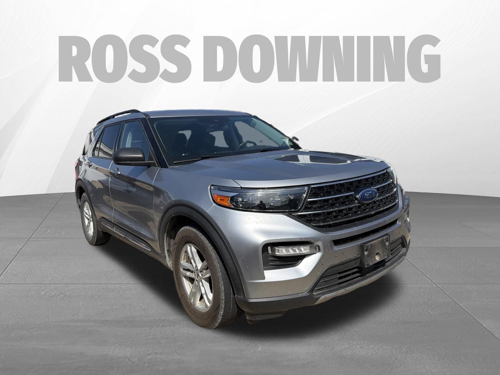 2020 Ford Explorer XLT Silver at Ross Downing Buick GMC