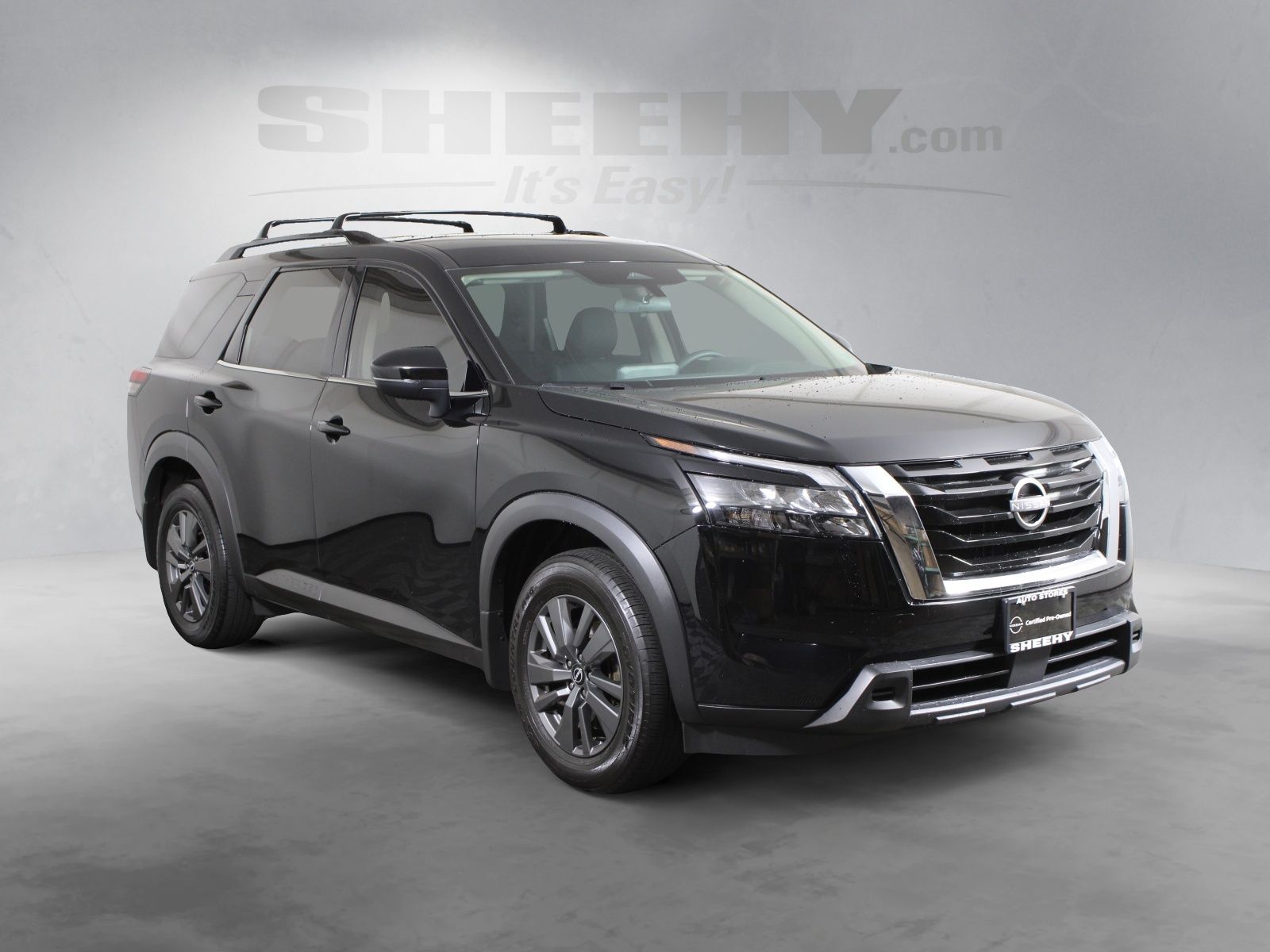 Used 2024 Black Nissan SV image 2
