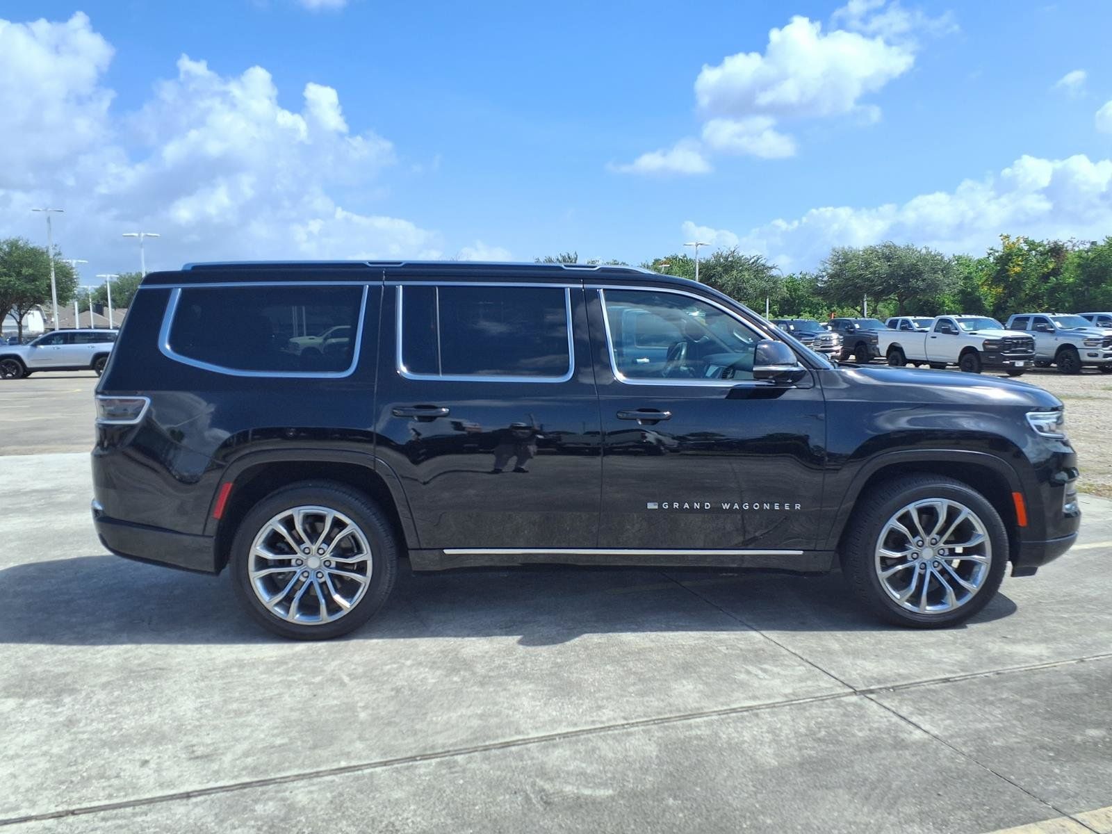 2022 Jeep Grand Wagoneer Series II Black at Bravo Nissan