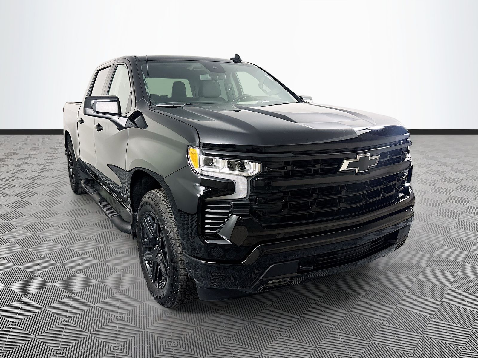 Black 2026 Chevrolet Silverado 1500 Pickup Truck Four-Wheel Drive 8-Speed Automatic
