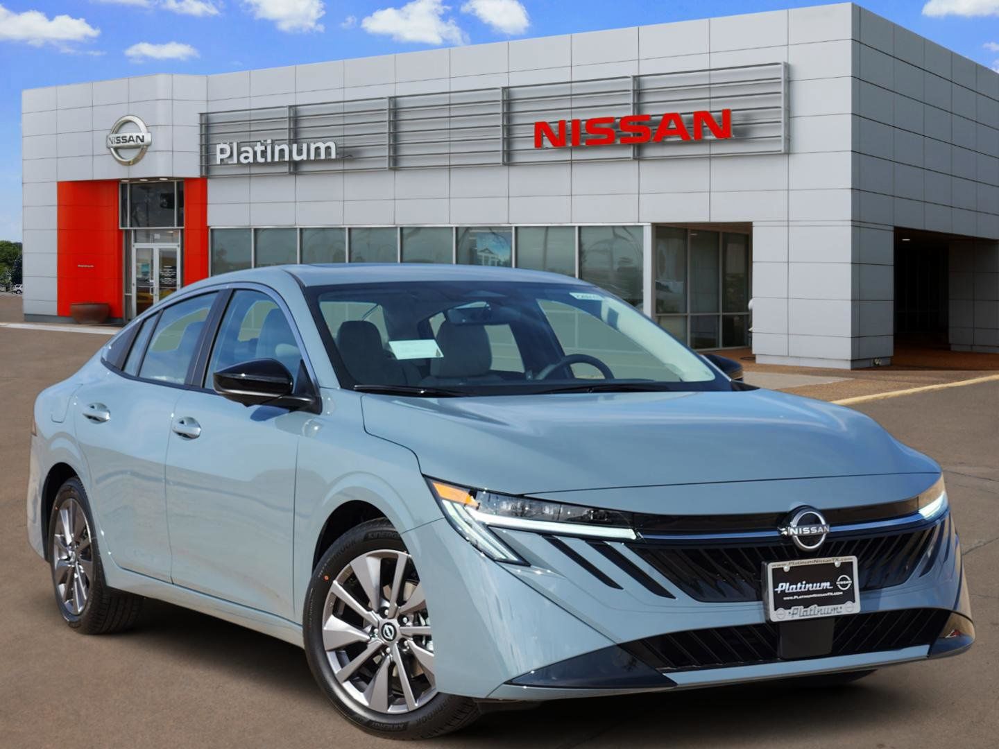 Atlantic Gray 2026 Nissan Sentra Sedan Front-Wheel Drive Continuously Variable Transmission
