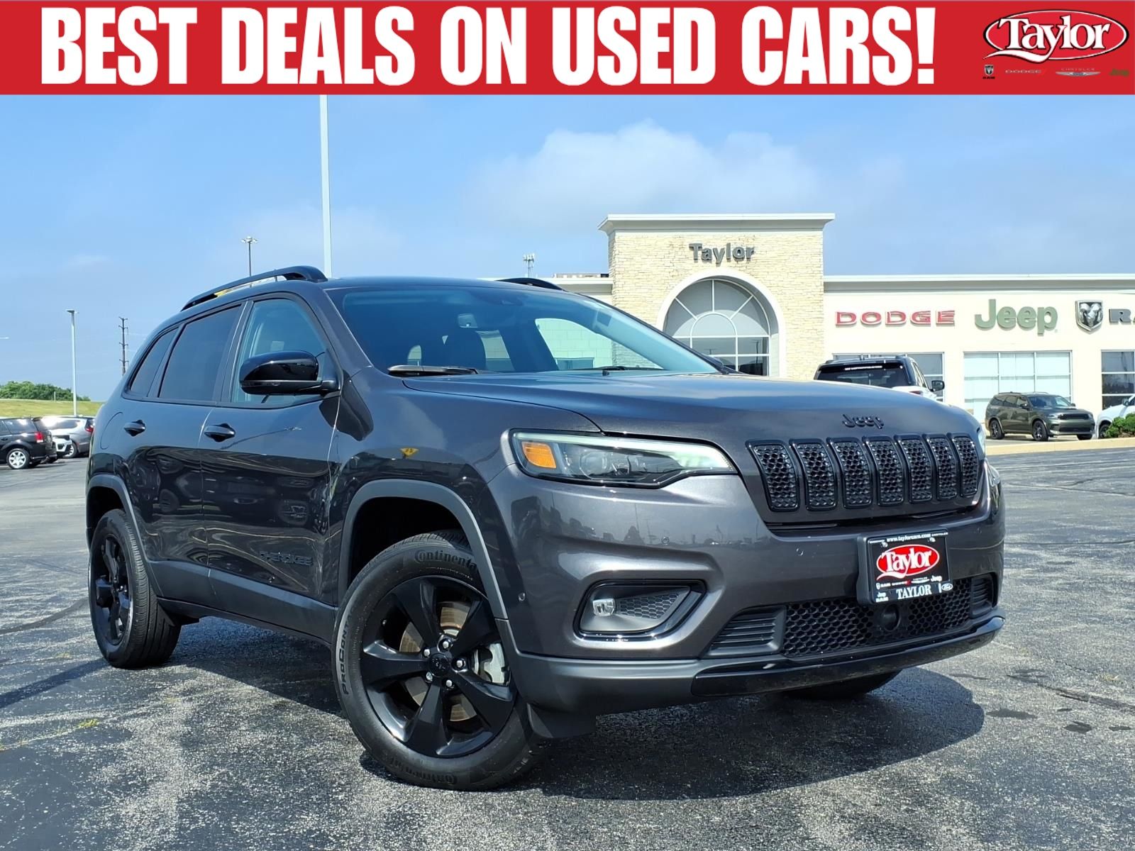 Gray (Granite Crystal Metallic Clearcoat) 2023 Jeep Cherokee SUV / Crossover  9-Speed Automatic