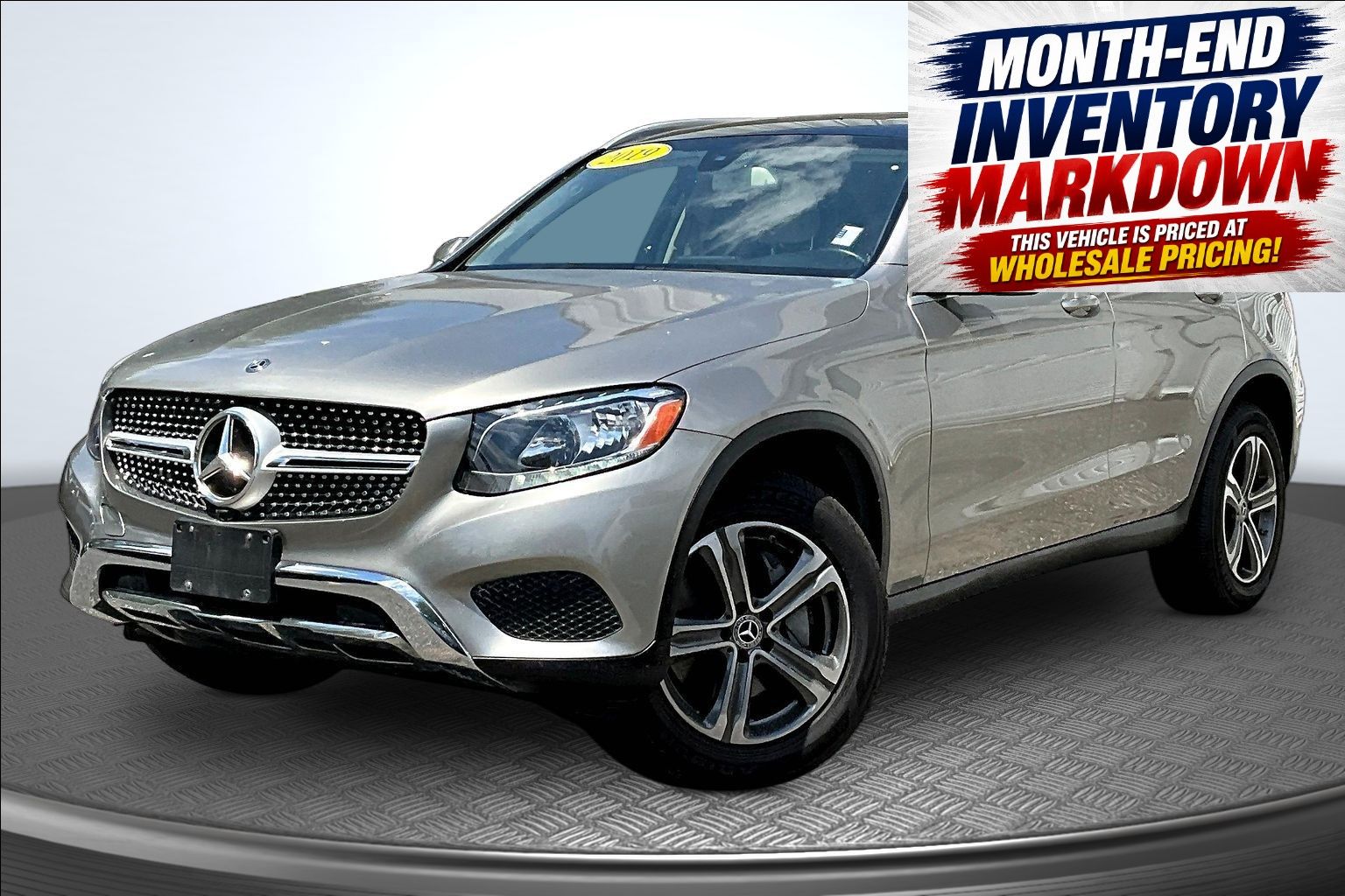 Mojave Silver Metallic 2019 Mercedes-Benz GLC SUV / Crossover All-Wheel Drive 9-Speed Automatic