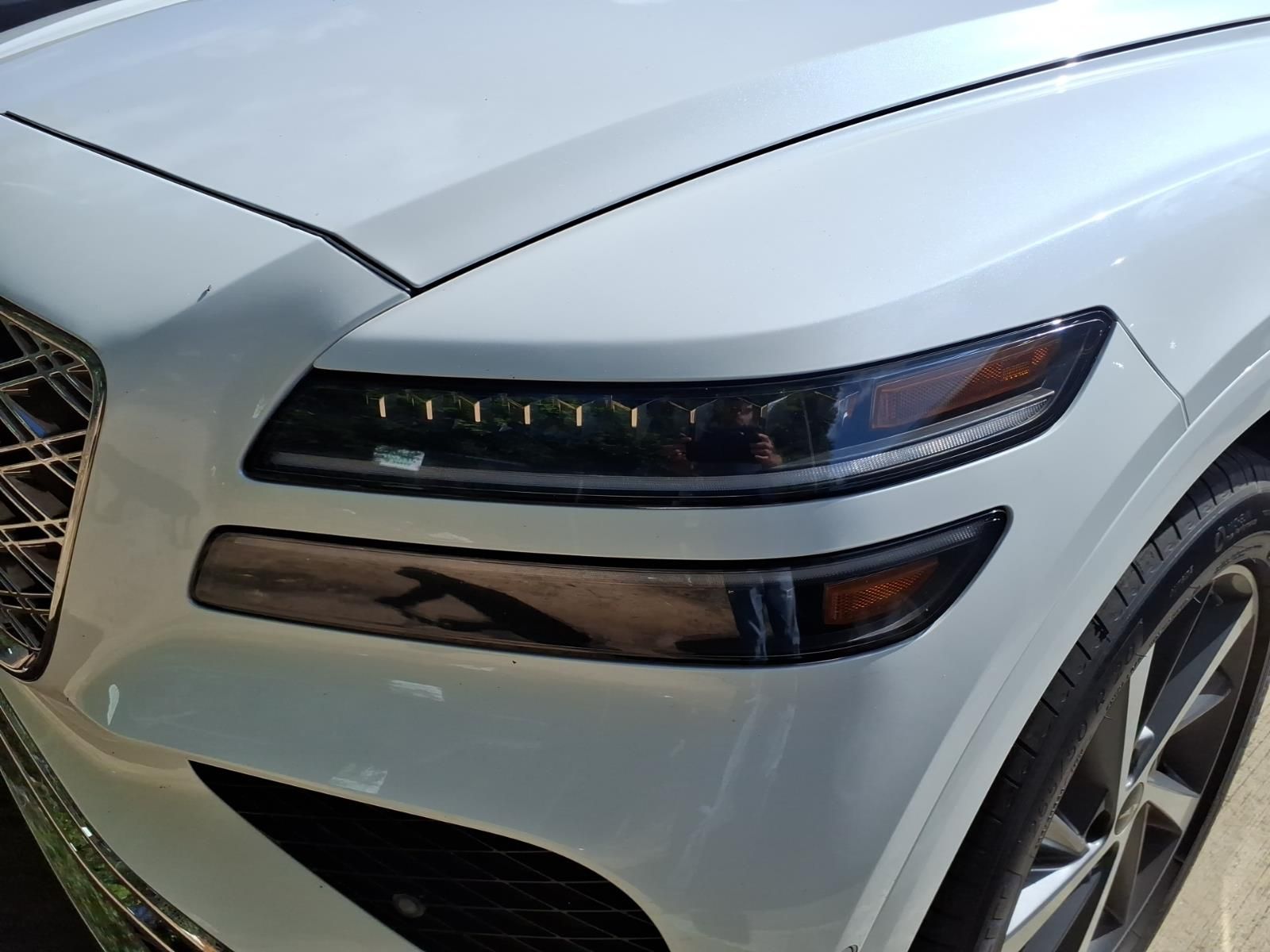 2025 Genesis GV80 3.5T Advanced White at Genesis of Spring