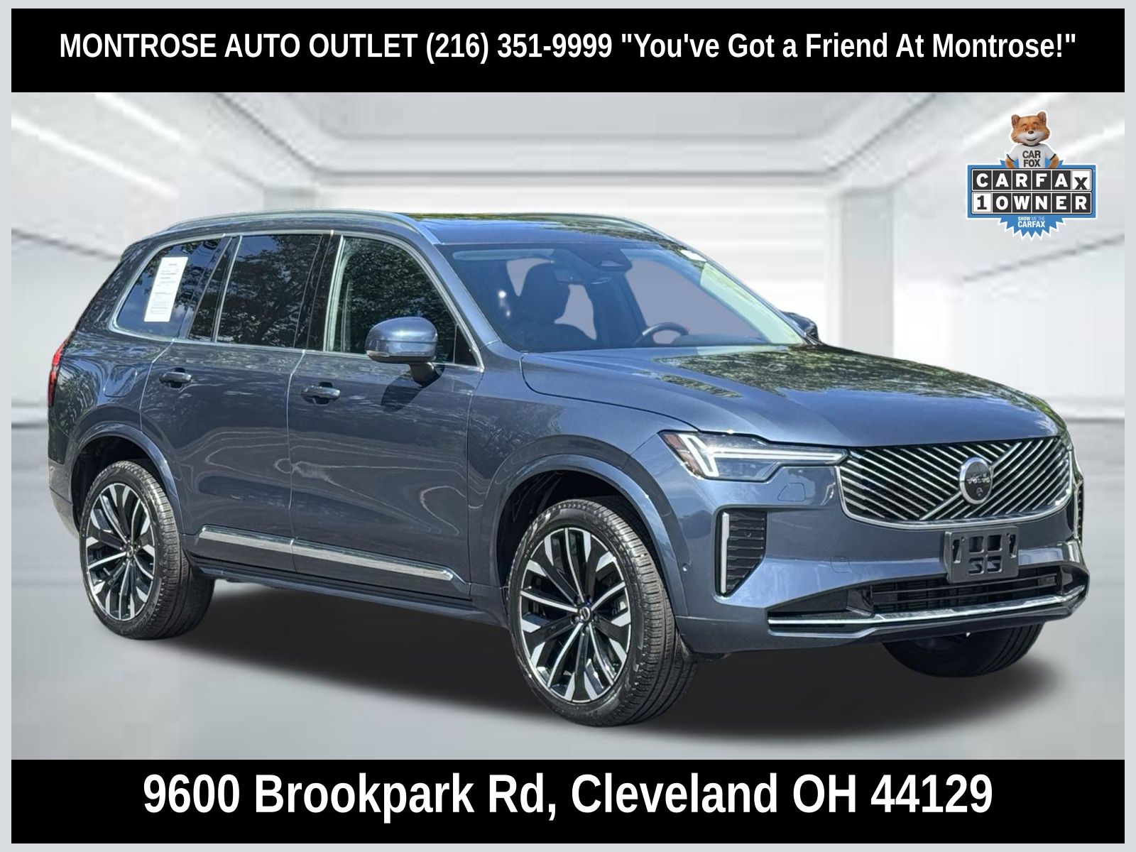 Denim Blue Metallic 2025 Volvo XC90 SUV / Crossover All-Wheel Drive Automatic