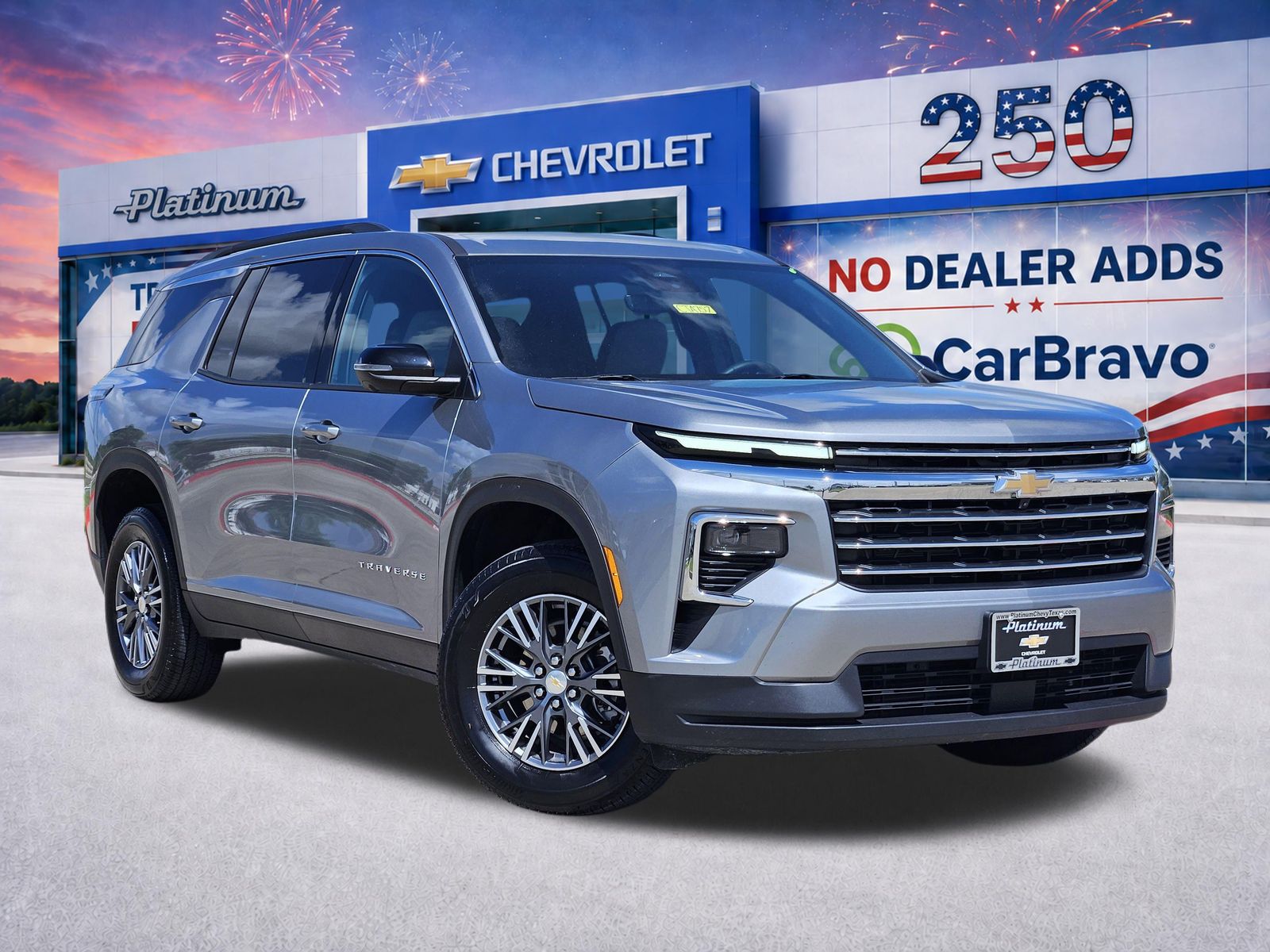 Sterling Gray Metallic 2026 Chevrolet Traverse SUV / Crossover Front-Wheel Drive 8-Speed Automatic