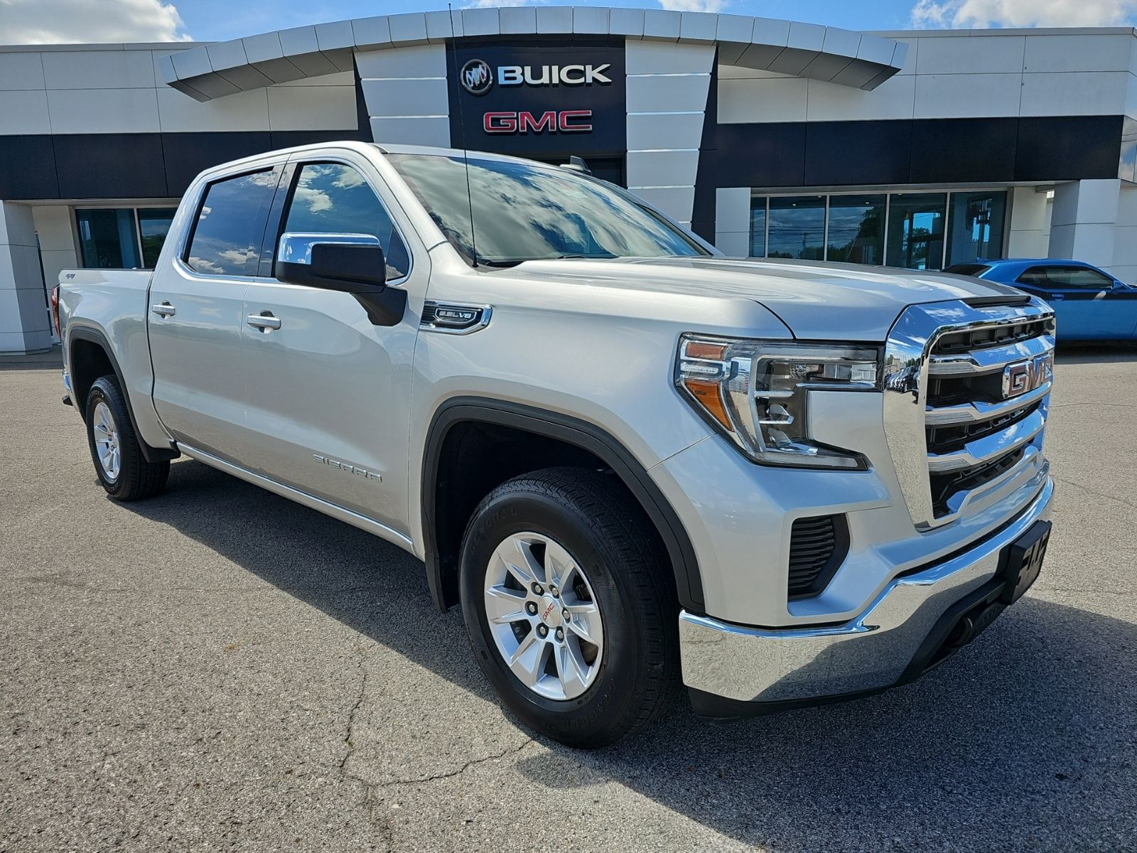 Quicksilver Metallic 2019 GMC Sierra 1500 Pickup Truck Four-Wheel Drive 8-Speed Automatic