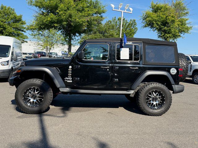 Used 2019 Black Clearcoat Jeep Unlimited Sport S image 7