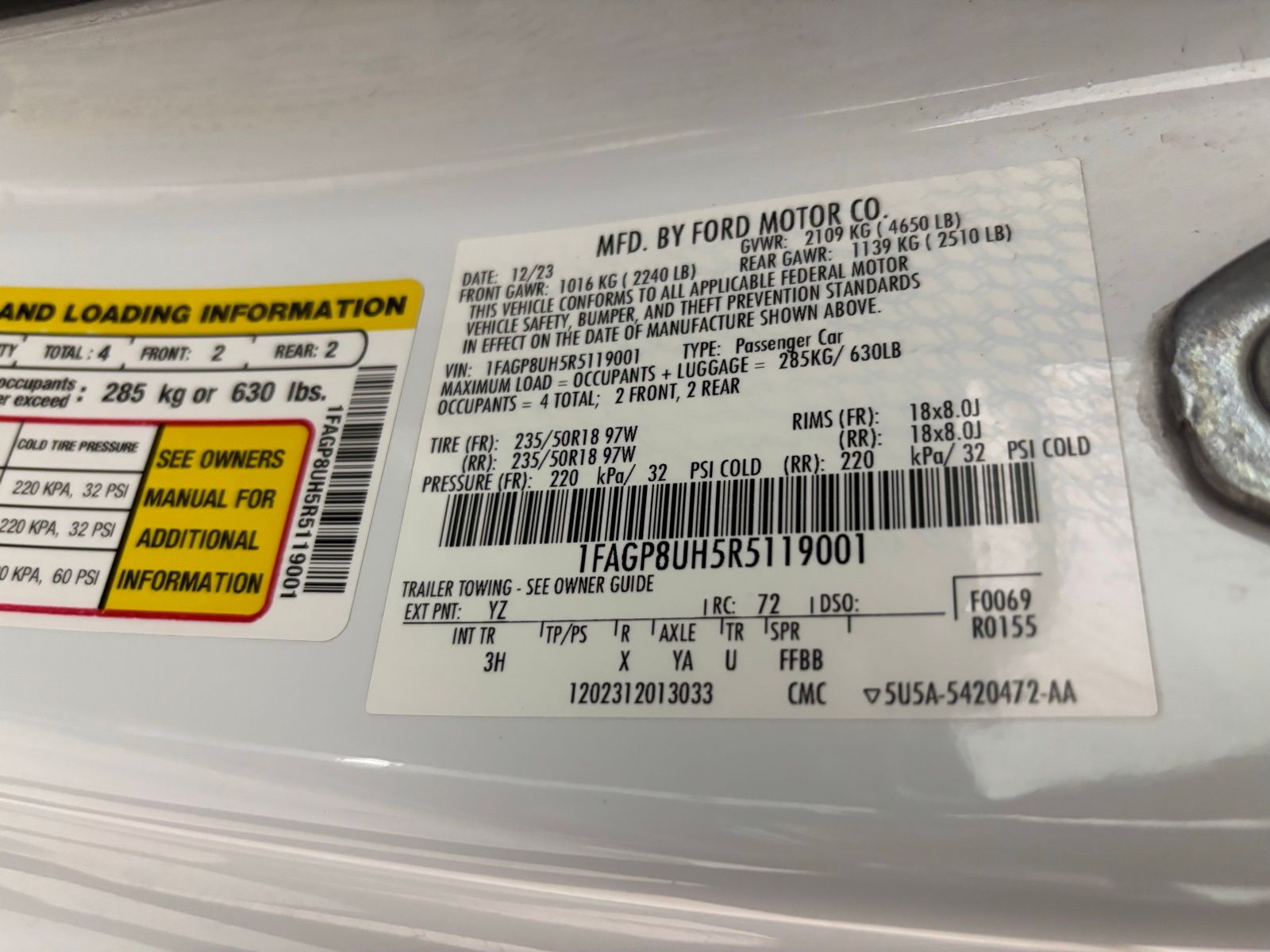 Used Car 2024 Ford Mustang  Ecoboost Premium For Sale Under $30,000 In Austin, Texas